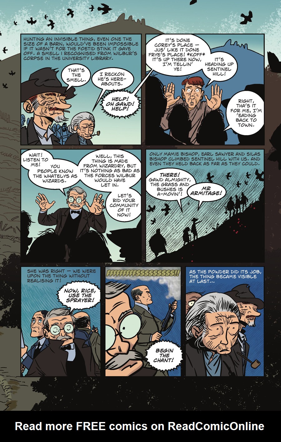 Read online The Lovecraft Anthology comic -  Issue # TPB 1 - 52