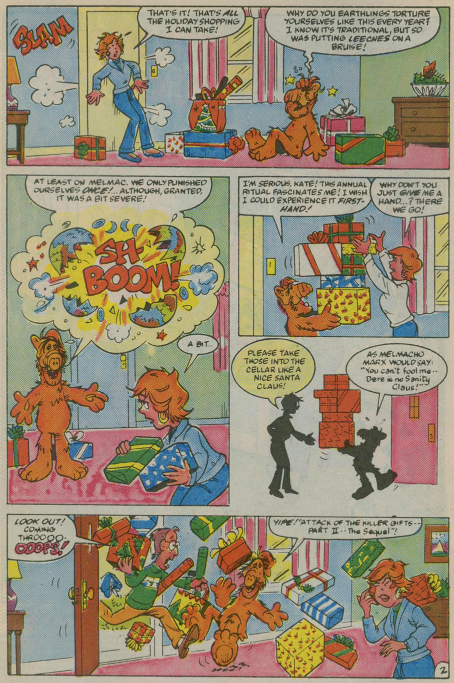Read online ALF Holiday Special comic -  Issue #1 - 3