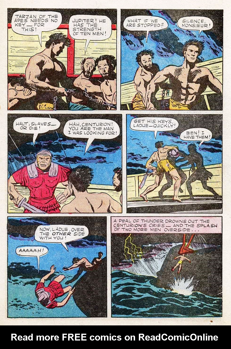 Read online Tarzan (1948) comic -  Issue #21 - 41