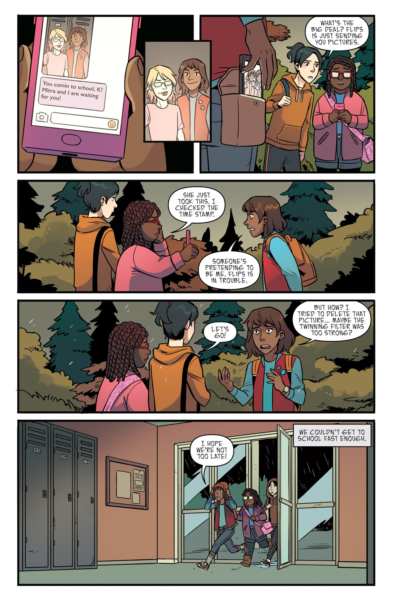 Read online Goosebumps: Download and Die comic -  Issue #3 - 7