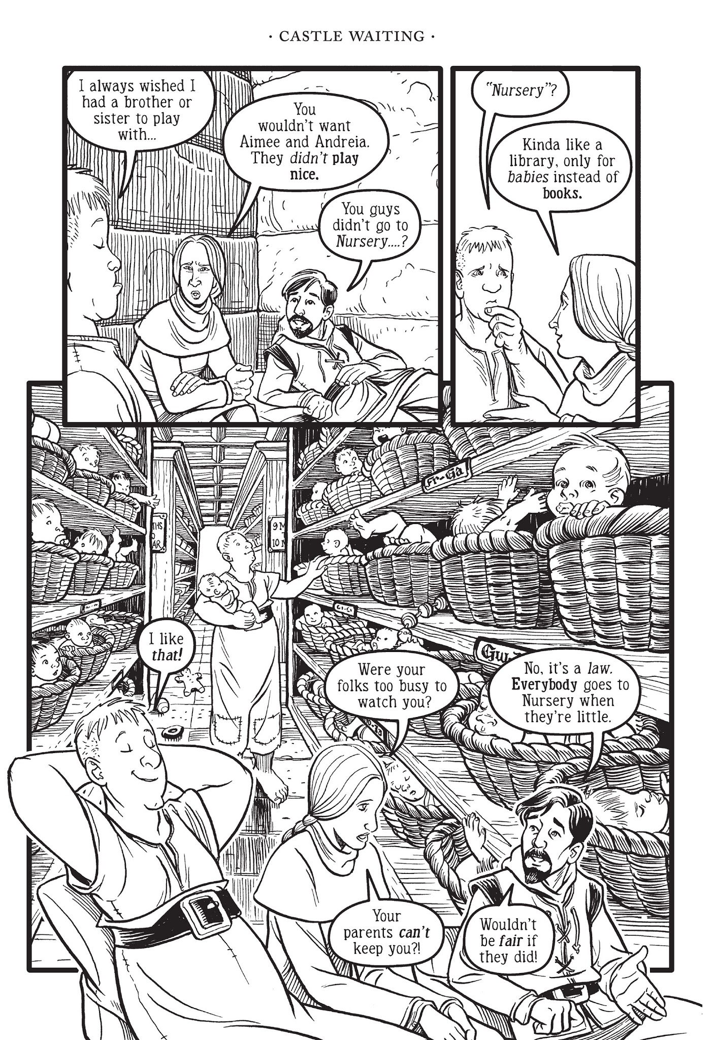 Read online Castle Waiting comic -  Issue # TPB 2 - 203