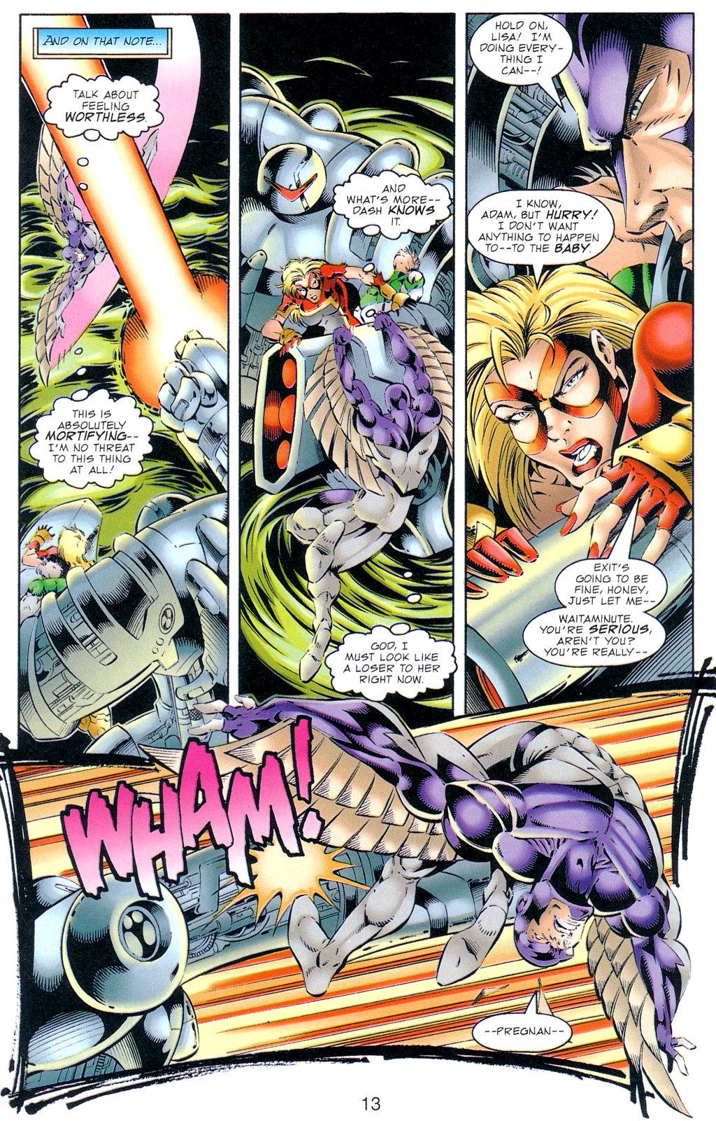 Read online NewMen comic -  Issue #7 - 15