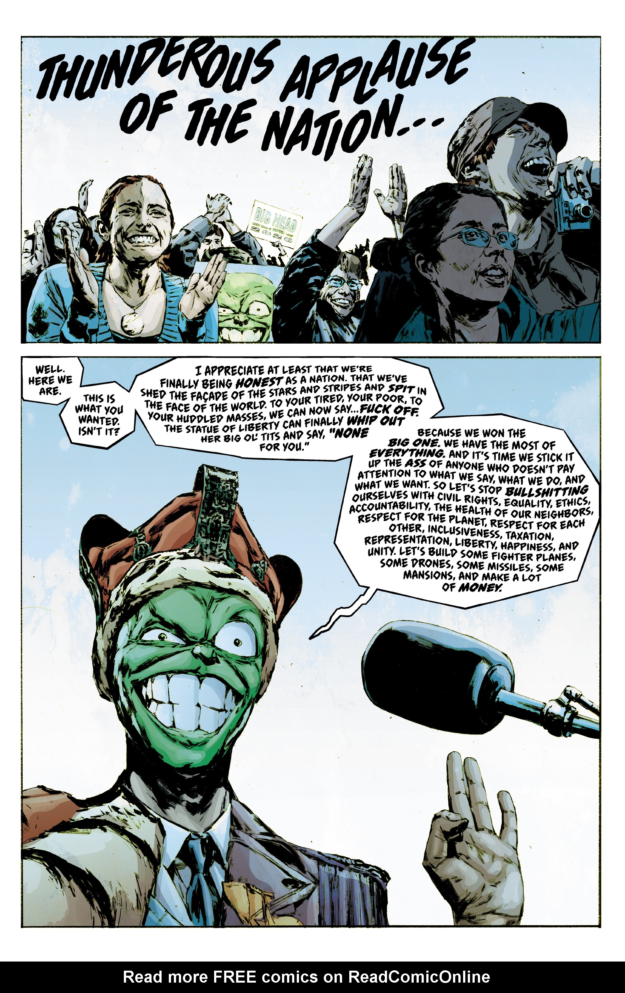 Read online The Mask: I Pledge Allegiance to the Mask comic -  Issue #4 - 6