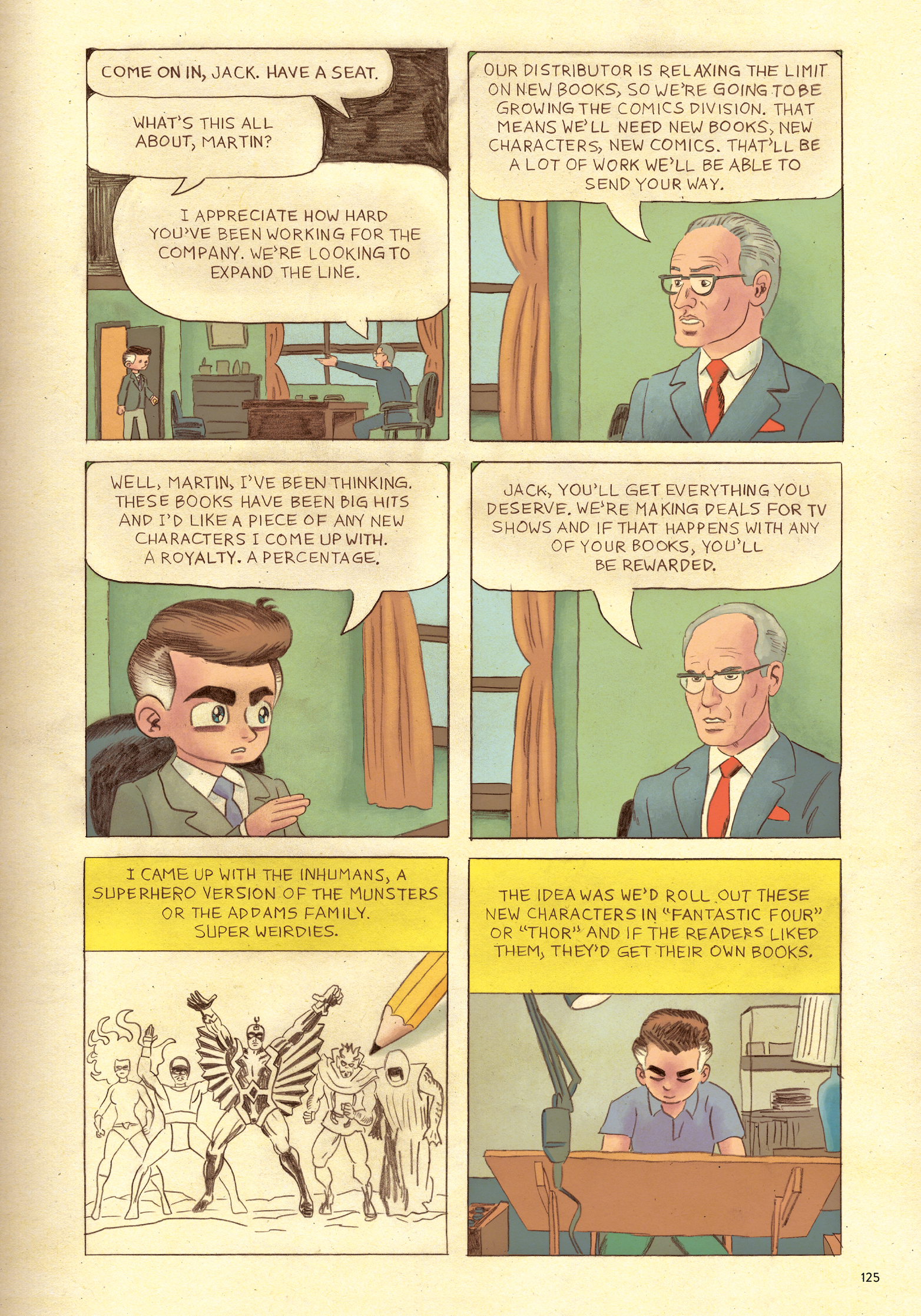 Read online Jack Kirby: The Epic Life of the King of Comics comic -  Issue # TPB (Part 2) - 33