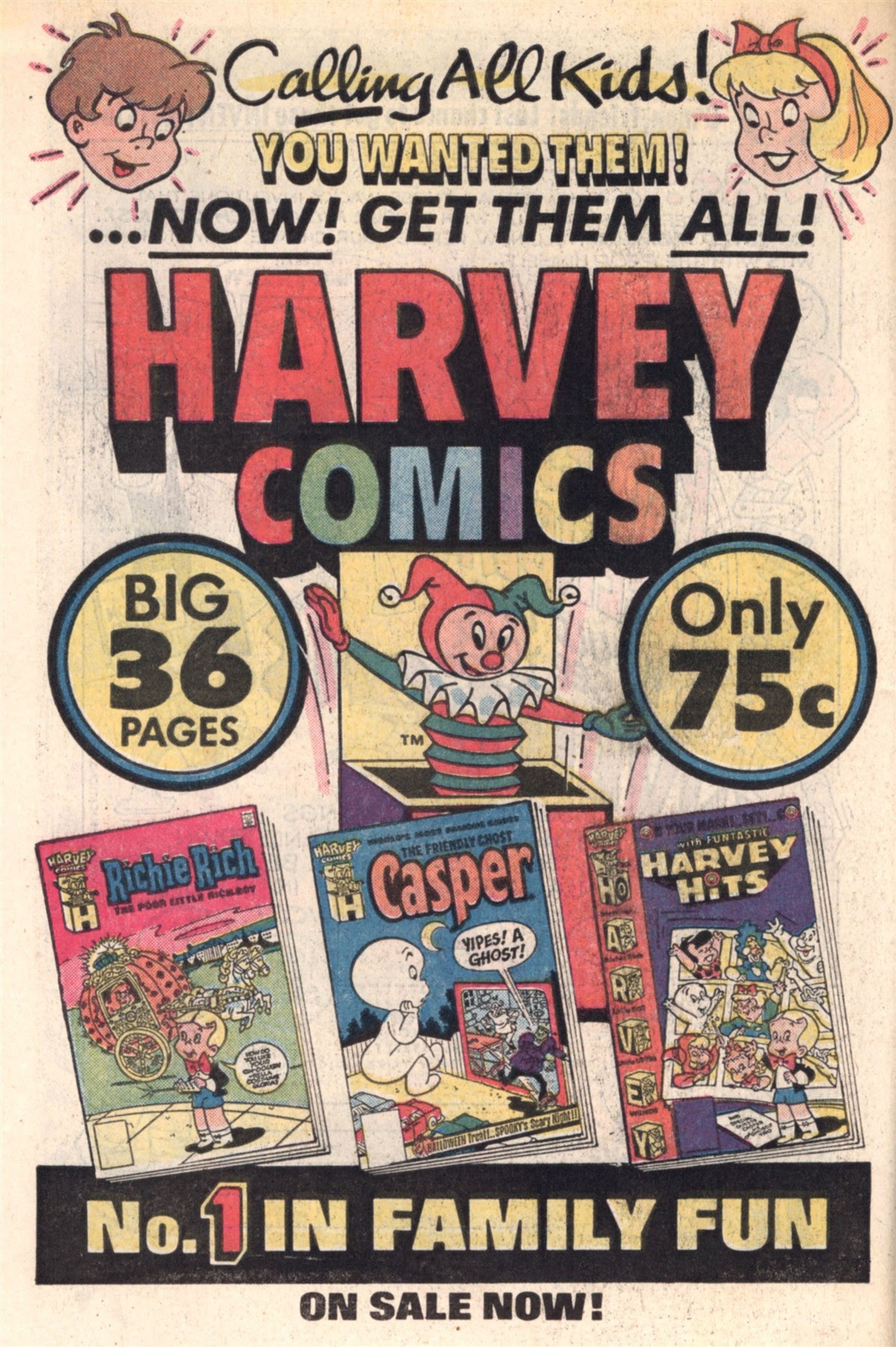 Read online Harvey Hits Comics comic -  Issue #2 - 33