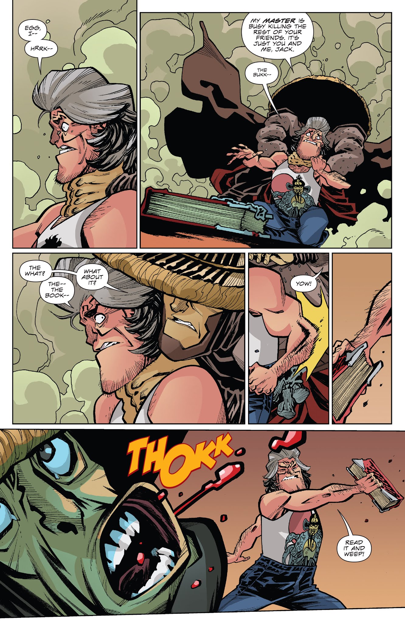 Read online Big Trouble in Little China: Old Man Jack comic -  Issue #9 - 17