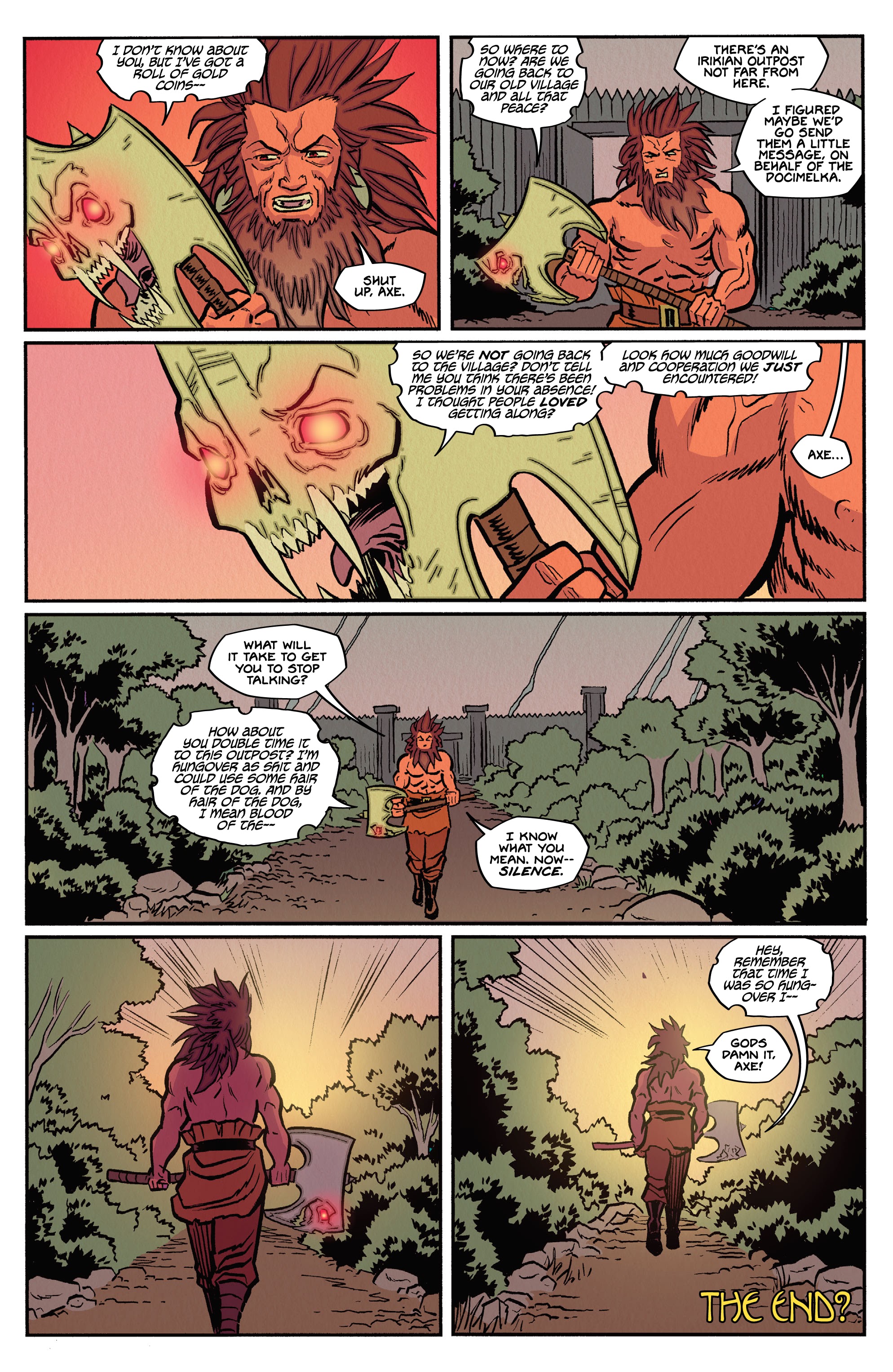 Read online Barbaric: The Harvest Blades comic -  Issue # Full - 40