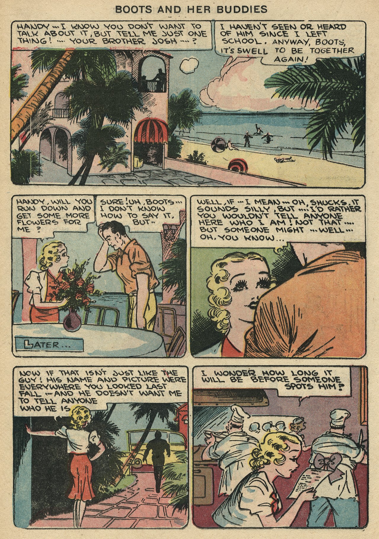 Read online Boots and Her Buddies (1948) comic -  Issue #6 - 14