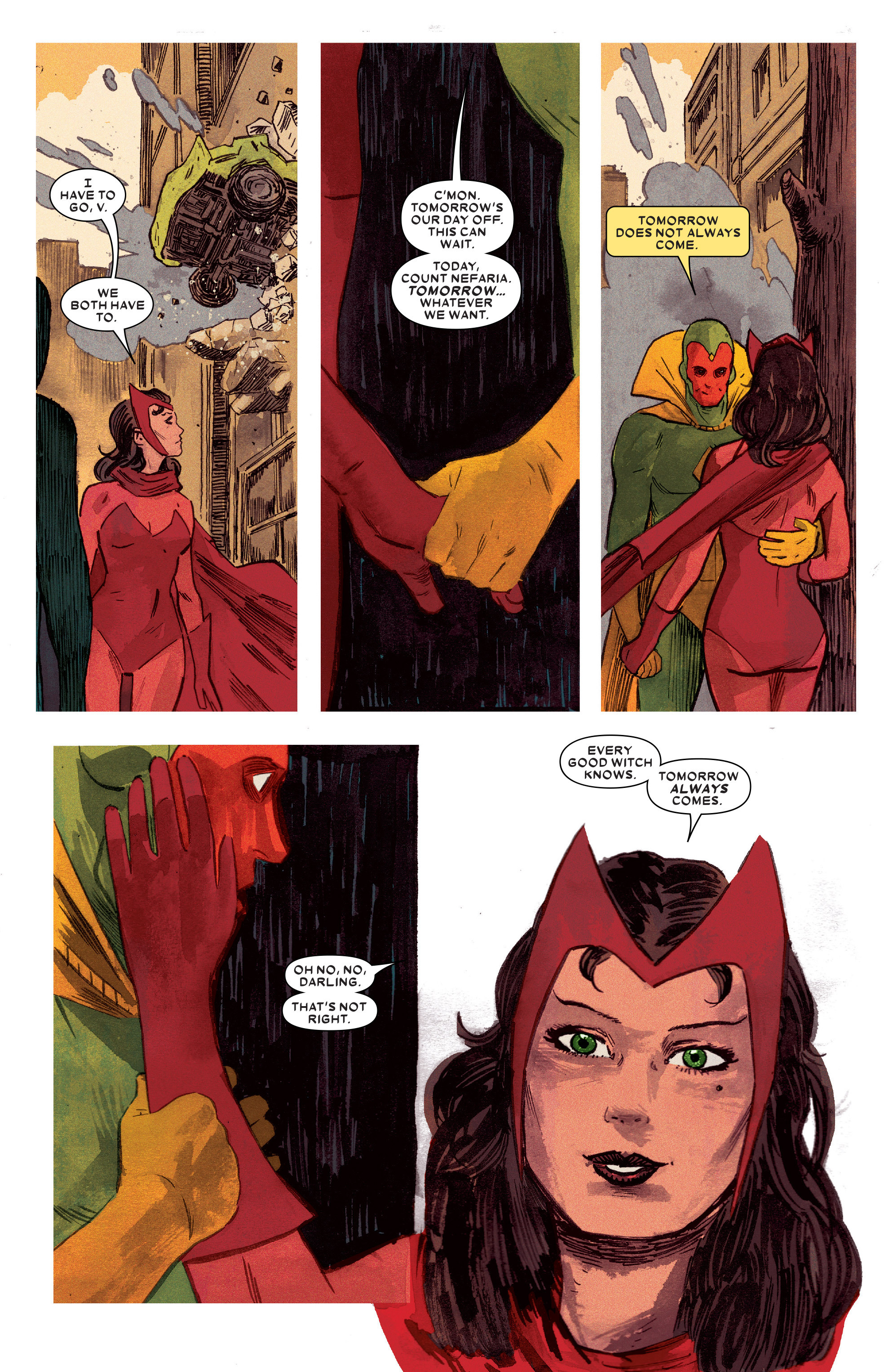 Read online Vision comic -  Issue #7 - 8