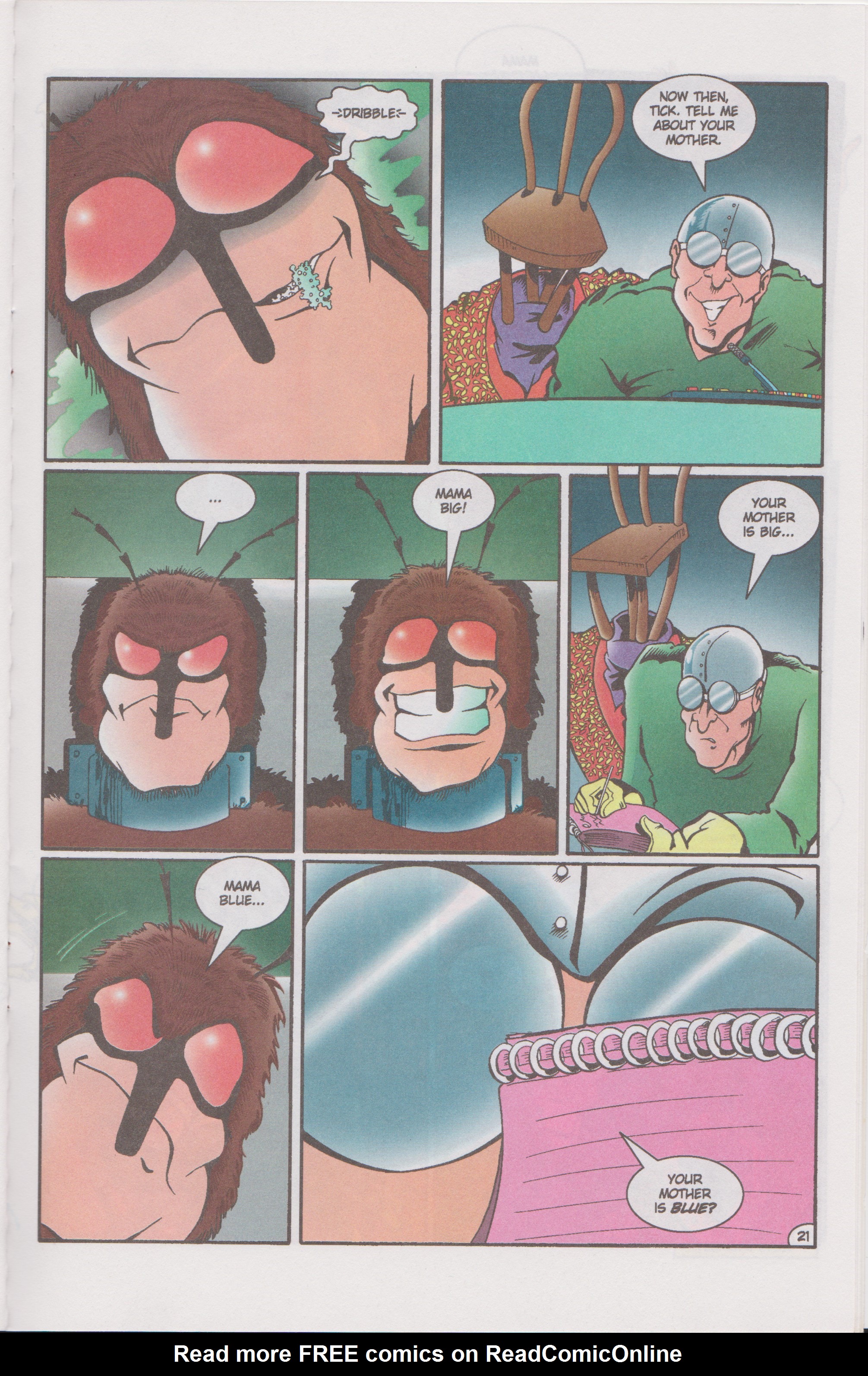 Read online The Tick Color comic -  Issue #6 - 23
