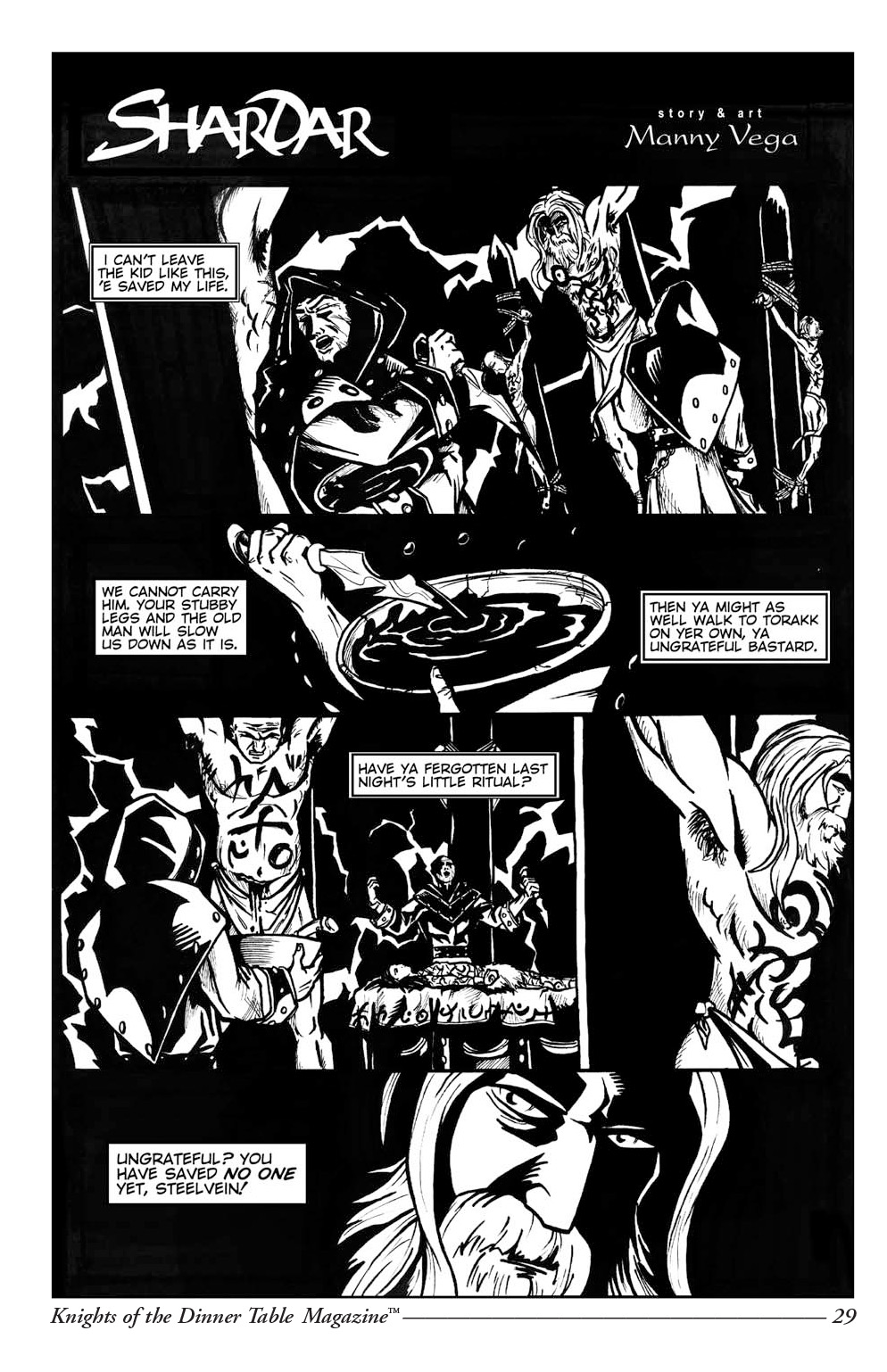 Read online Knights of the Dinner Table comic -  Issue #29 - 31