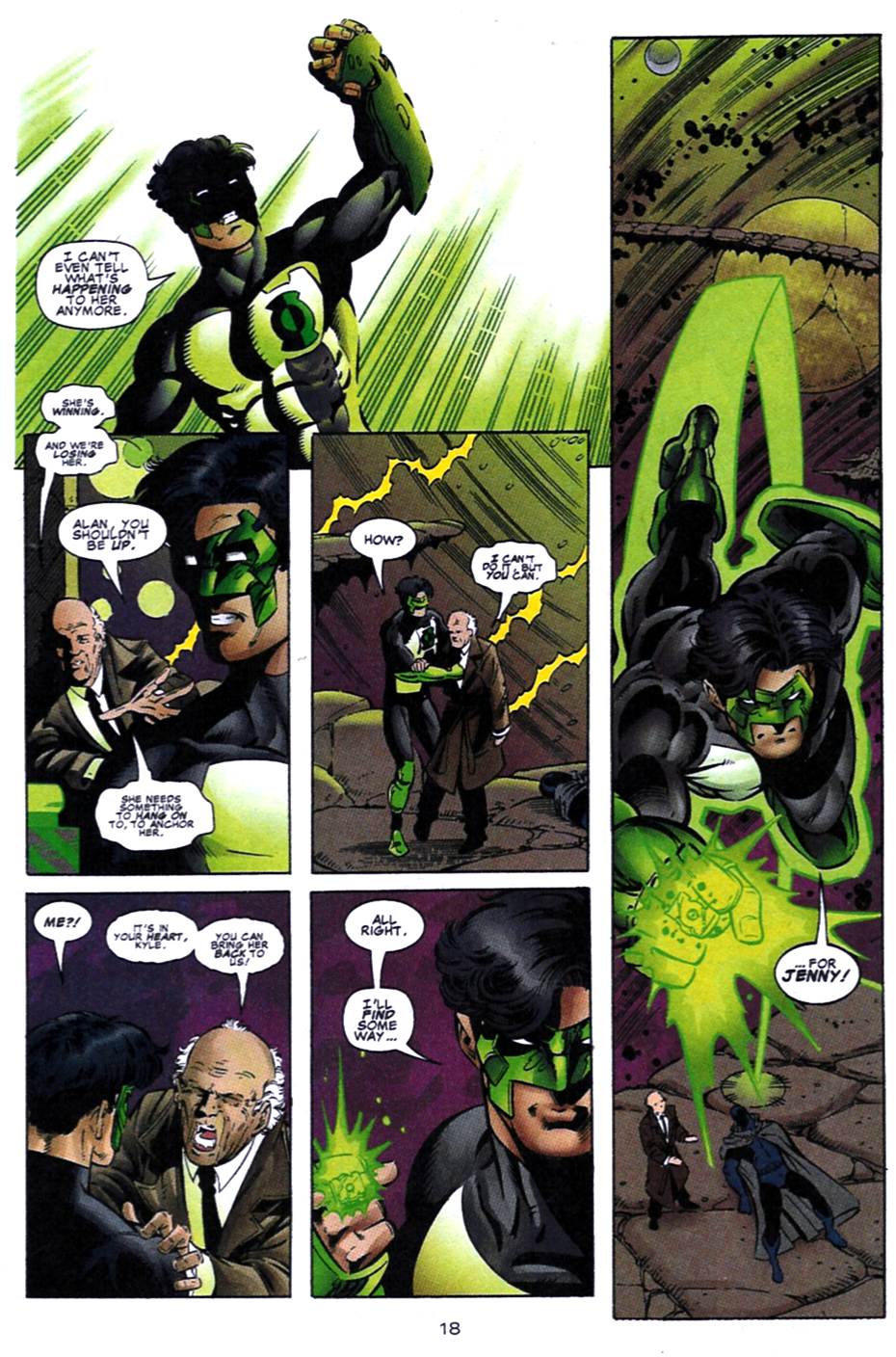 Read online Green Lantern/Sentinel: Heart of Darkness comic -  Issue #3 - 19