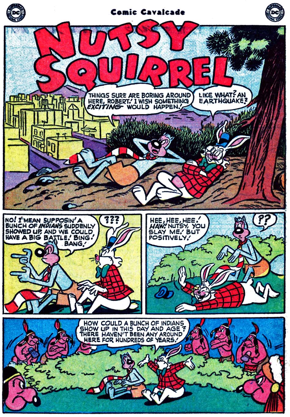Read online Comic Cavalcade comic -  Issue #55 - 15