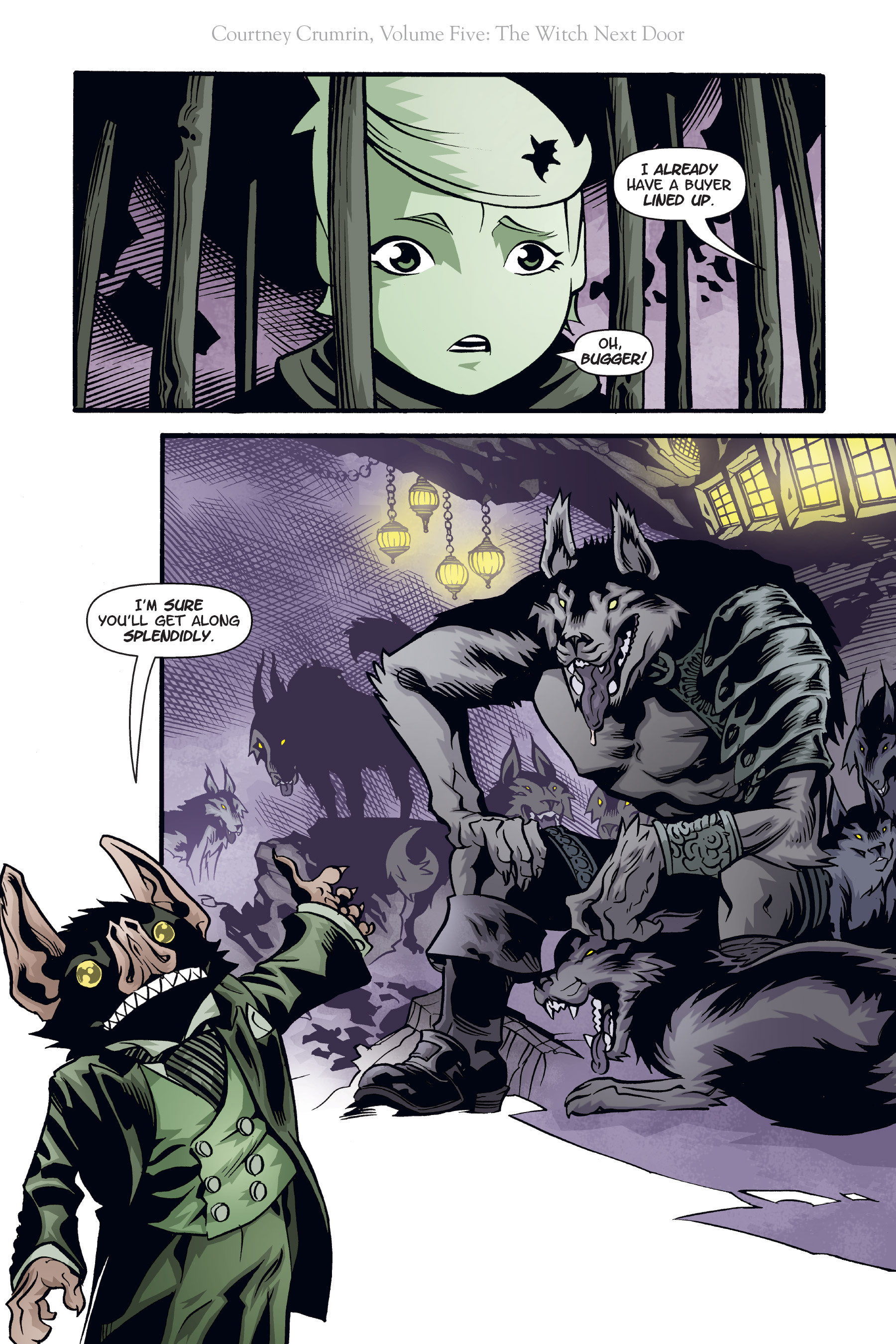 Read online Courtney Crumrin comic -  Issue # _TPB 5 - 55