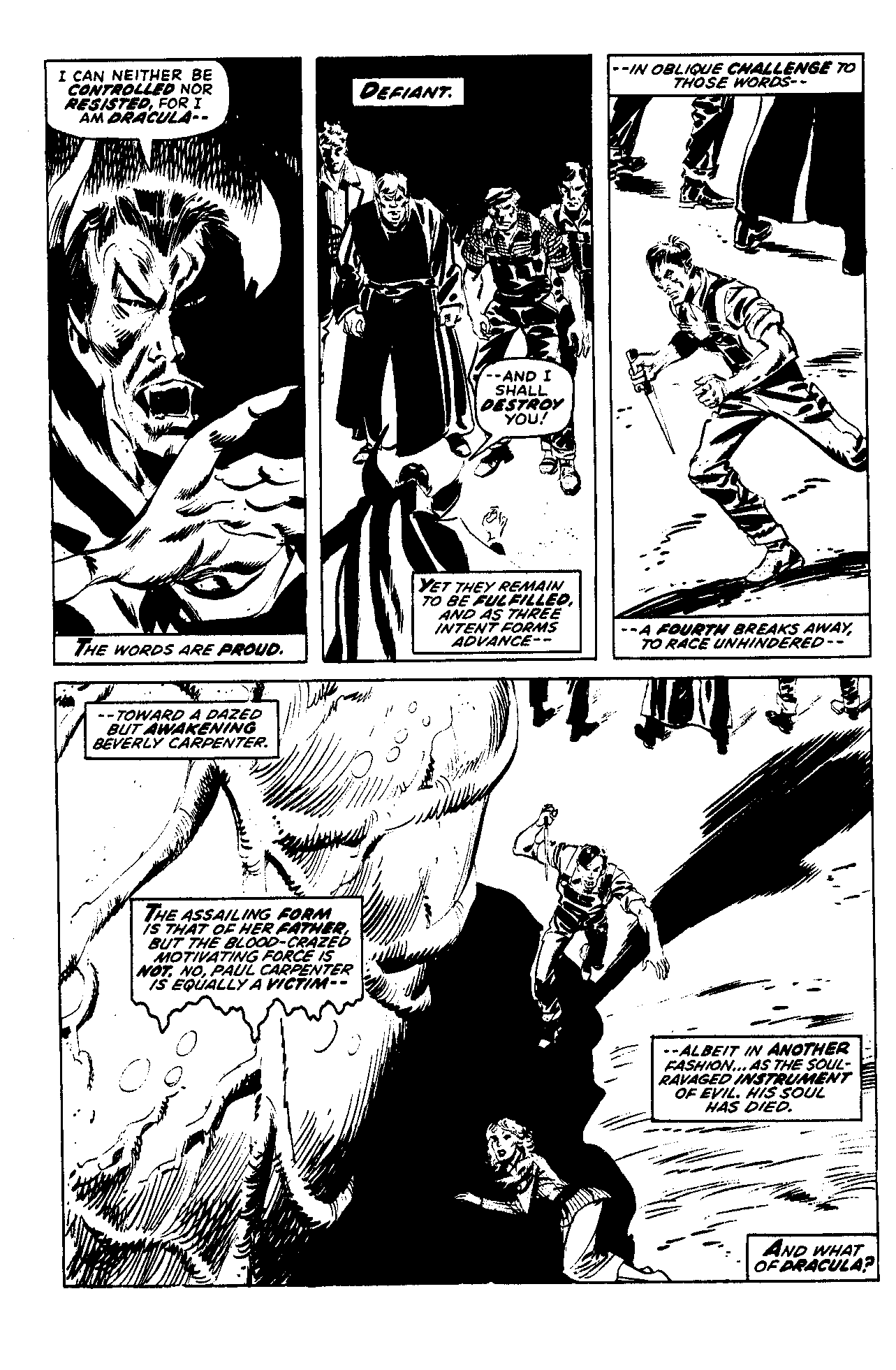 Read online Essential The Tomb of Dracula comic -  Issue # TPB 2 (Part 2) - 42