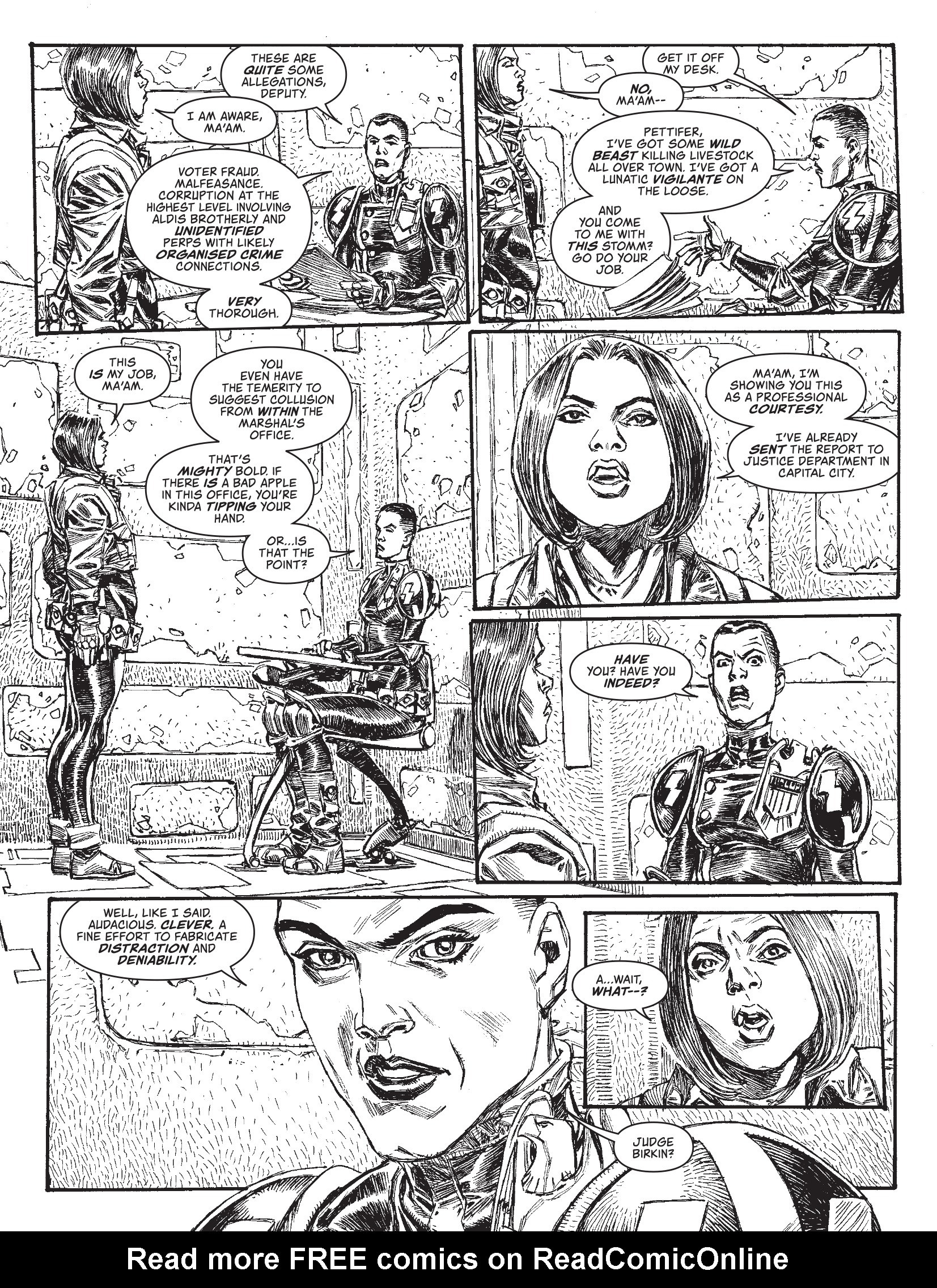Read online Judge Dredd Megazine (Vol. 5) comic -  Issue #446 - 55