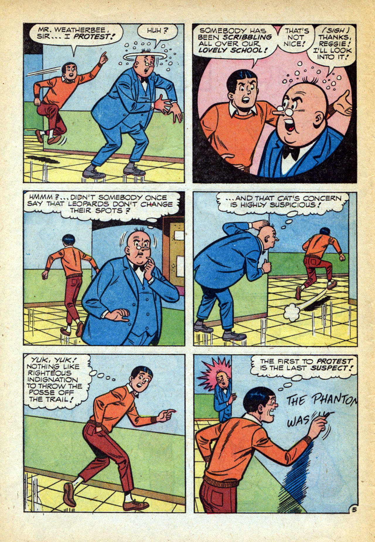 Read online Reggie and Me (1966) comic -  Issue #25 - 32