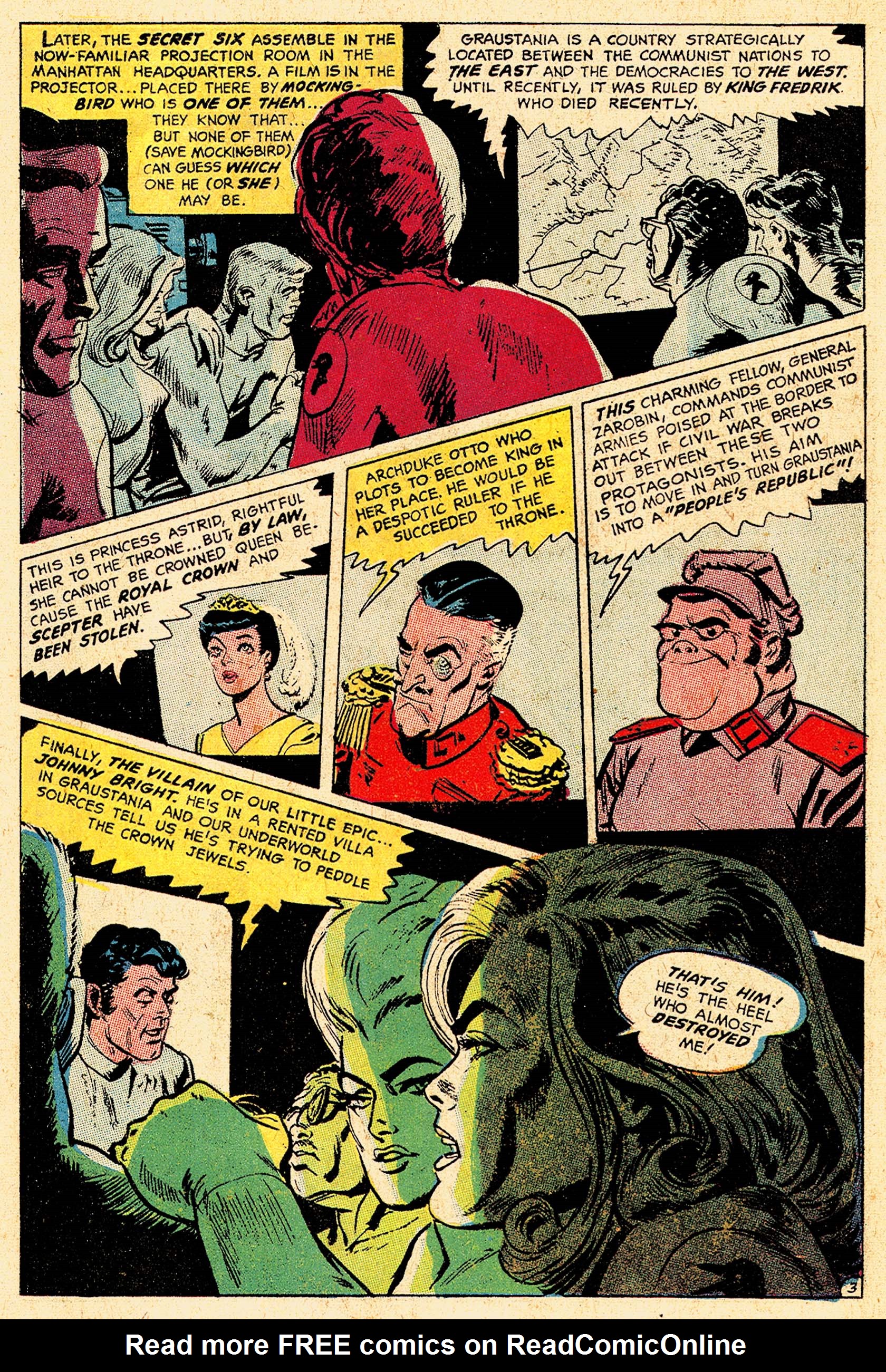 Read online Secret Six (1968) comic -  Issue #5 - 5