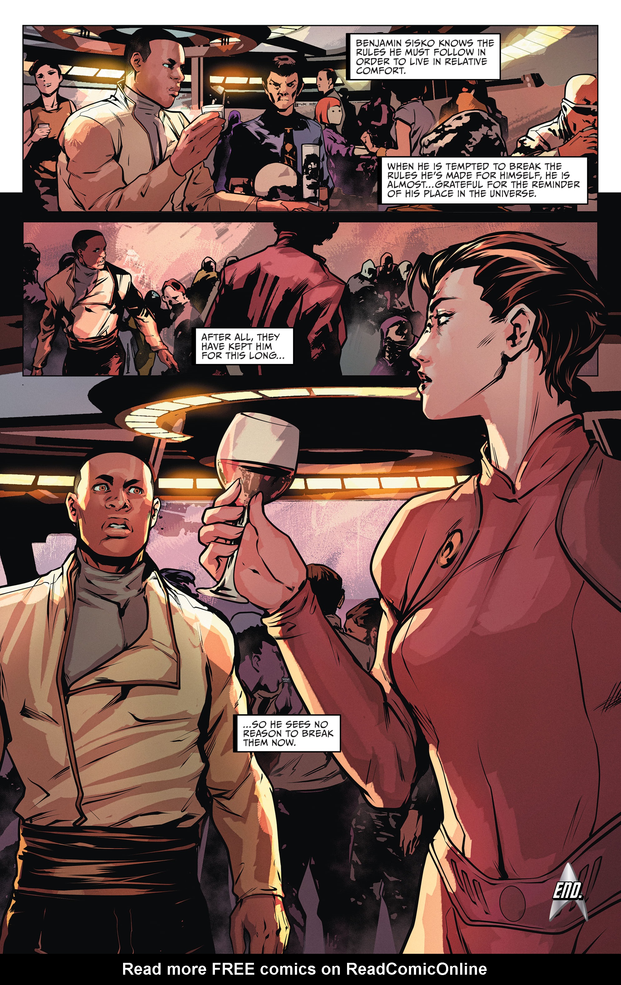 Read online Star Trek: The Mirror War - Sisko comic -  Issue # Full - 21