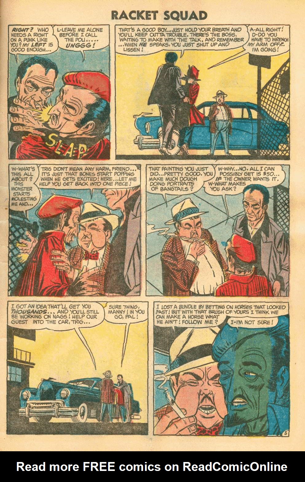 Read online Racket Squad in Action comic -  Issue #11 - 11