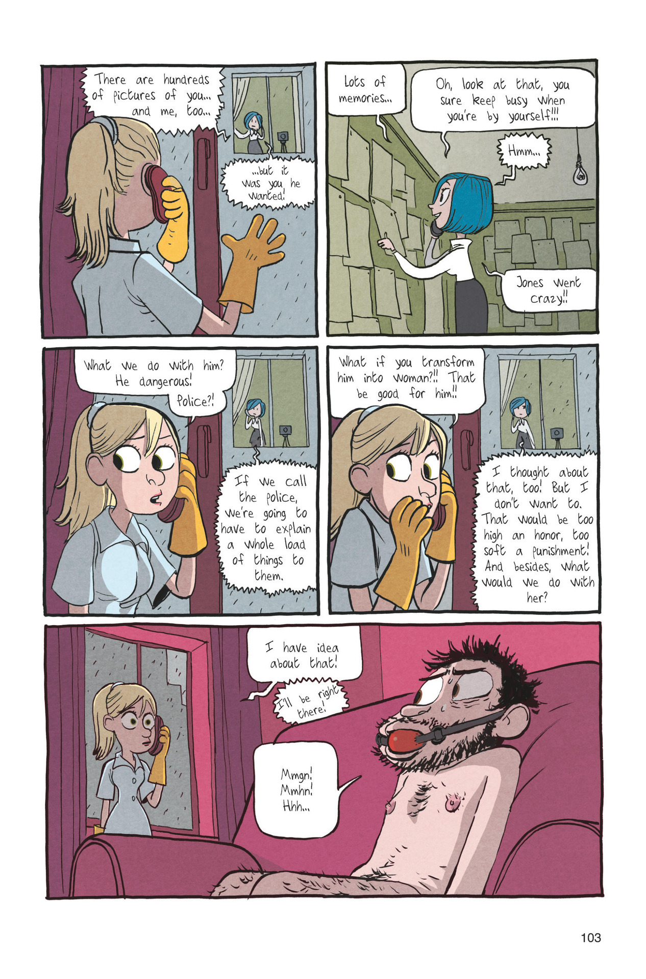 Read online Giselle & Beatrice comic -  Issue # TPB - 103