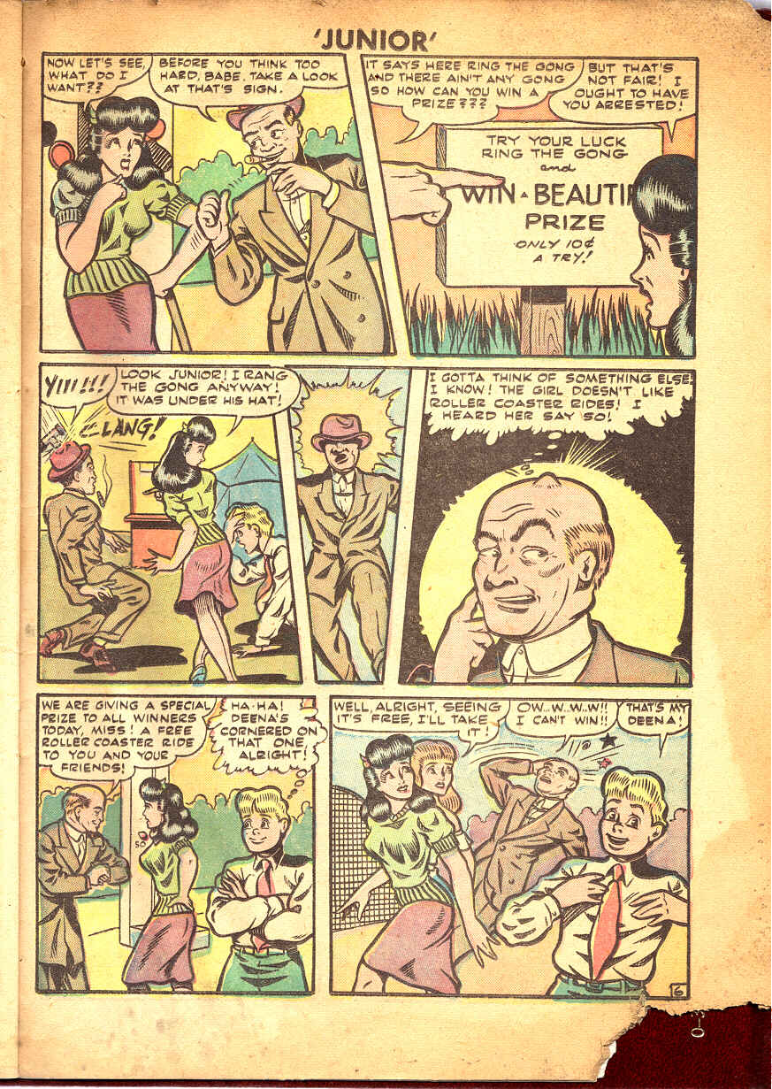 Read online Junior (1947) comic -  Issue #16 - 25