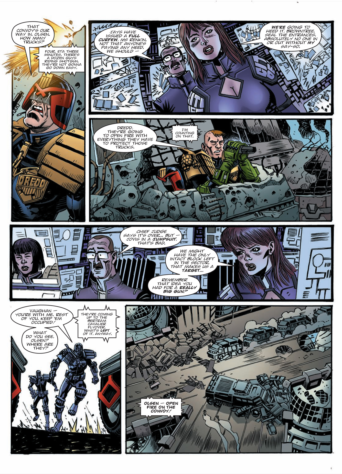 Read online Judge Dredd: Day of Chaos: Fallout comic -  Issue # TPB (Part 1) - 8