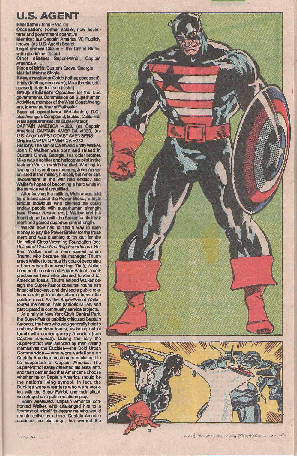 Read online The Official Handbook of the Marvel Universe: Update '89 comic -  Issue #8 - 31