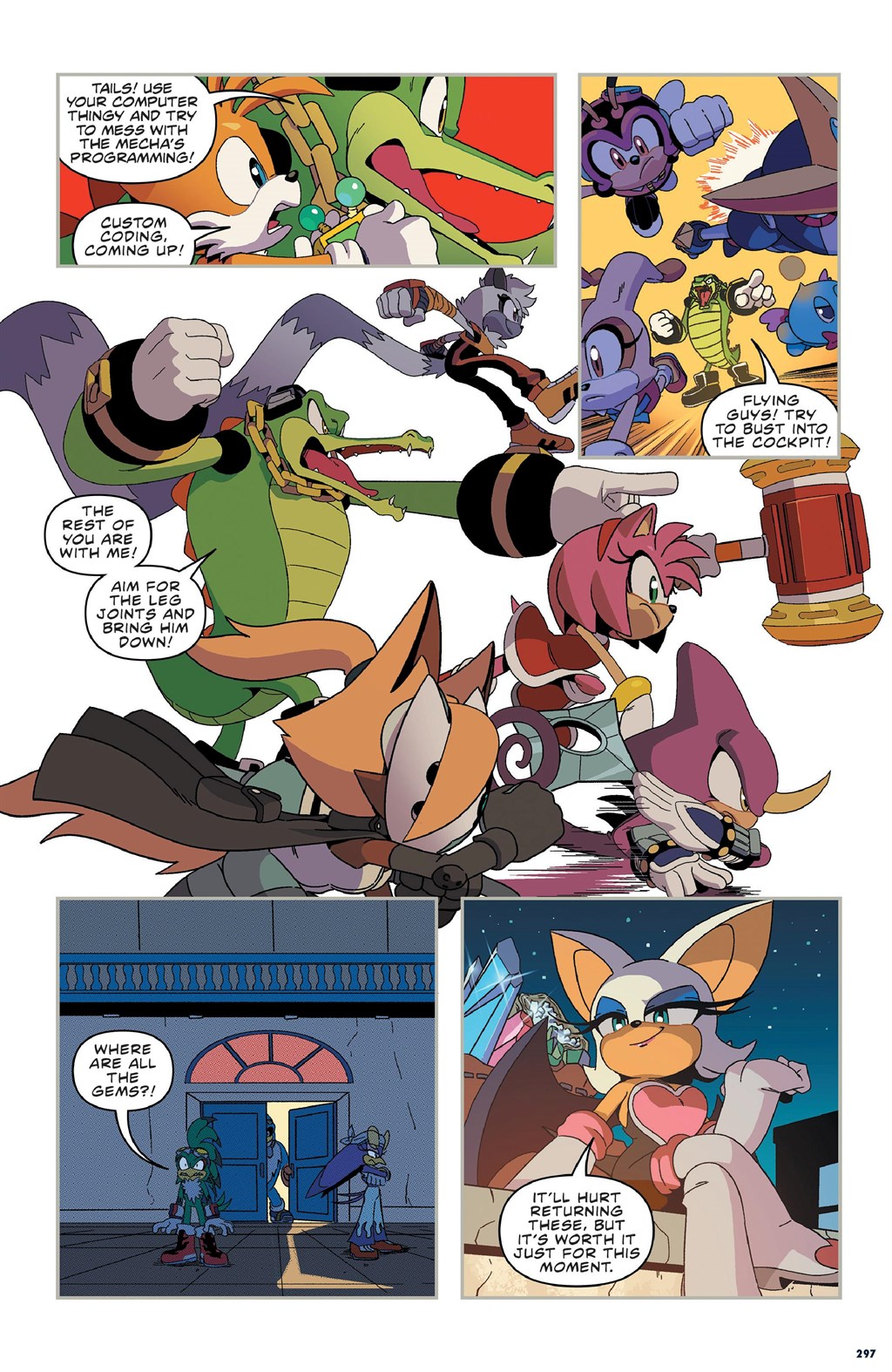 Read online Sonic the Hedgehog (2018) comic -  Issue # _The IDW Collection 3 (Part 3) - 100
