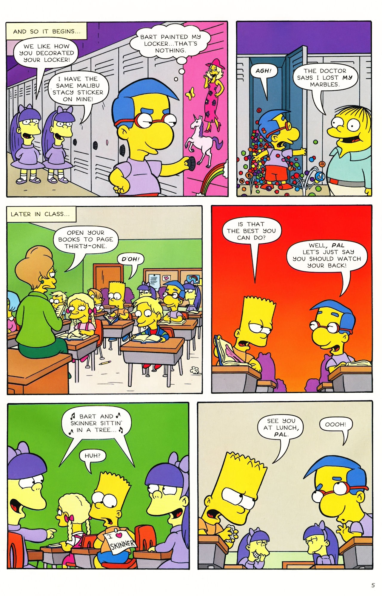 Read online Simpsons Comics Presents Bart Simpson comic -  Issue #45 - 6