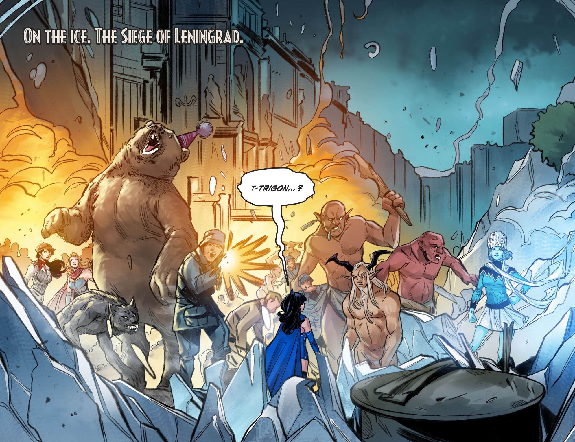 Read online DC Comics: Bombshells comic -  Issue #96 - 4
