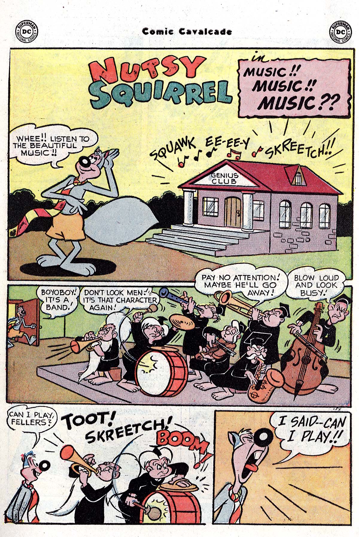 Read online Comic Cavalcade comic -  Issue #58 - 10