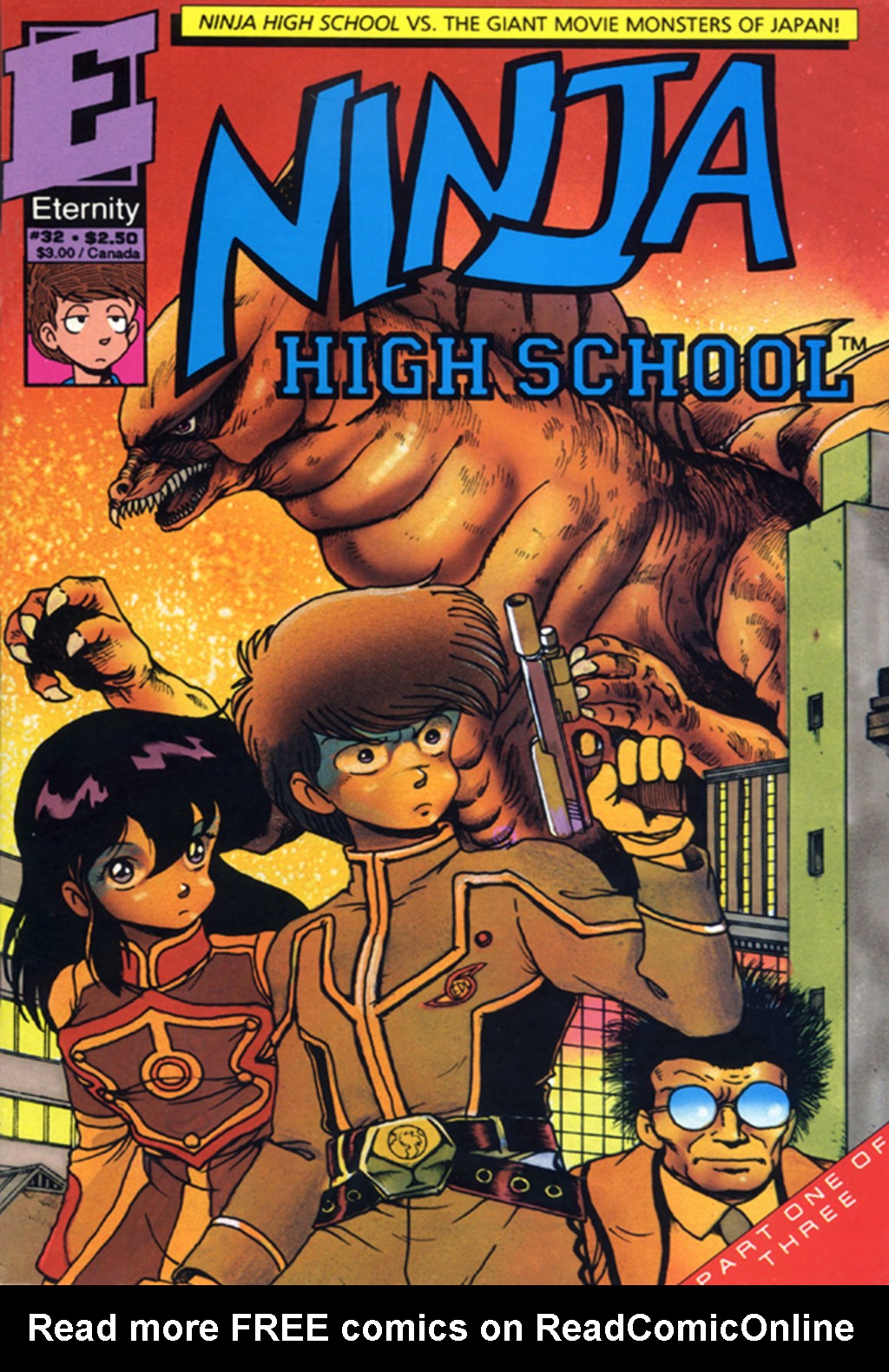 Read online Ninja High School (1986) comic -  Issue #32 - 1