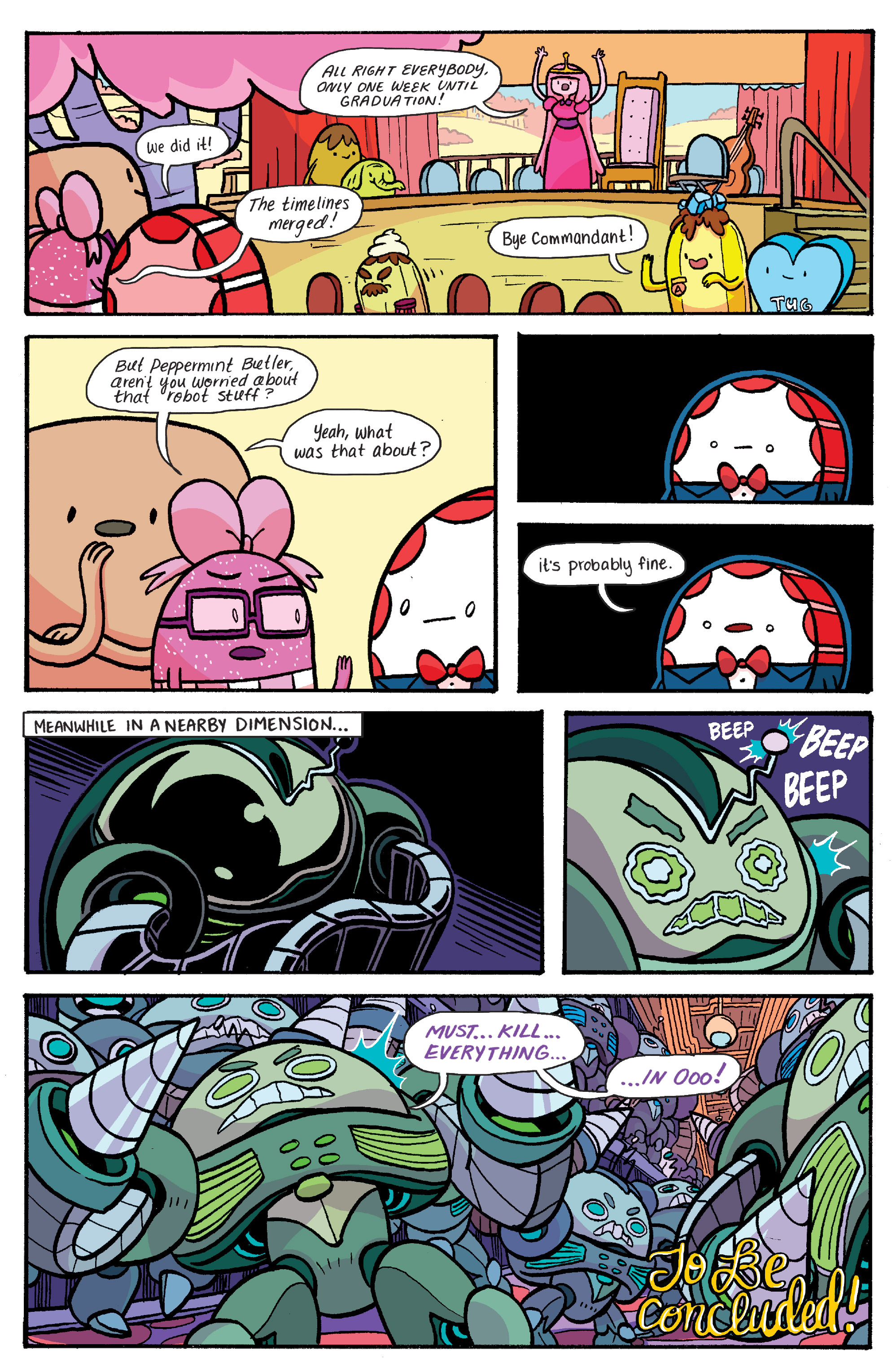 Read online Adventure Time: Banana Guard Academ comic -  Issue #5 - 22