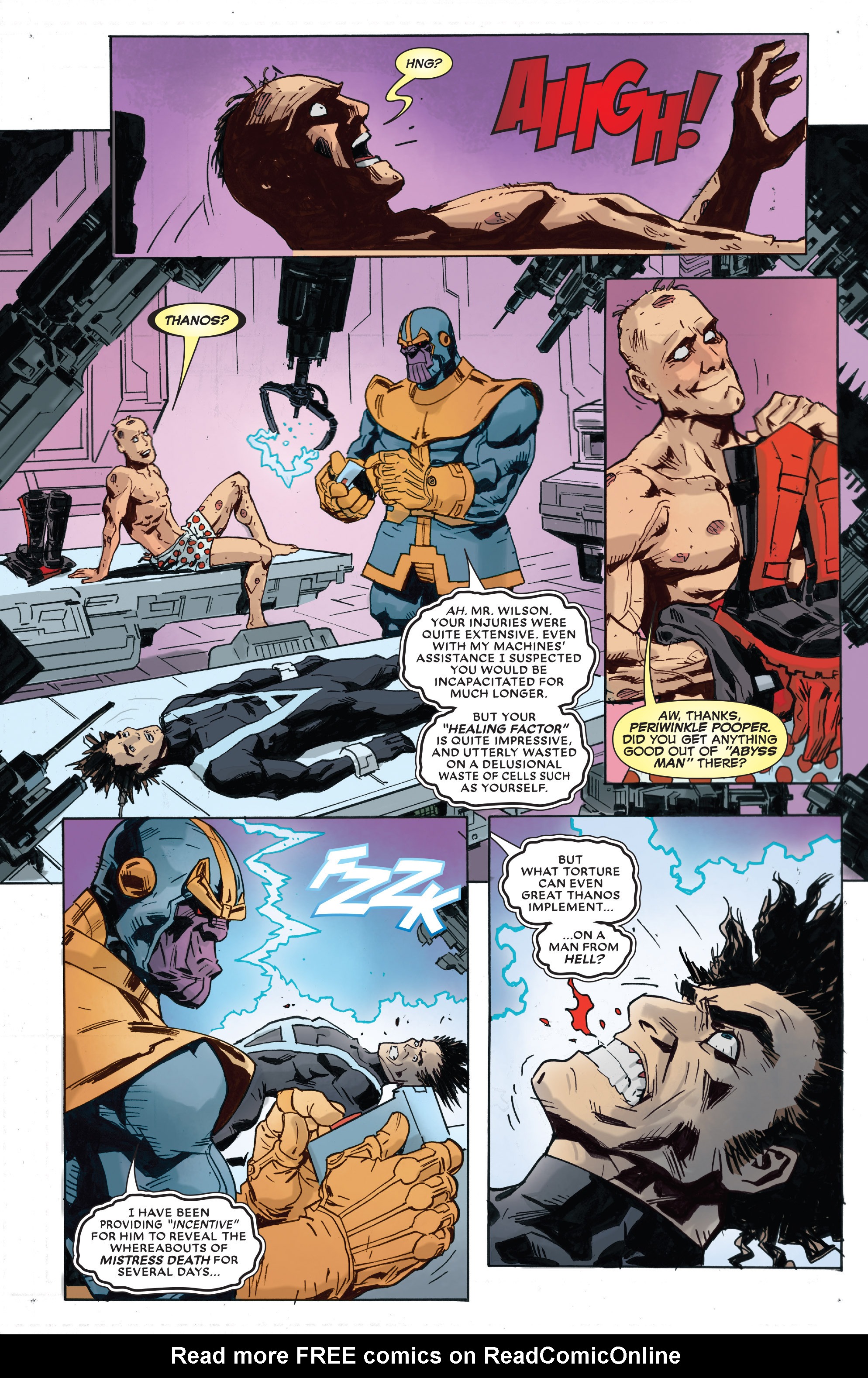 Read online Deadpool vs. Thanos comic -  Issue #3 - 4
