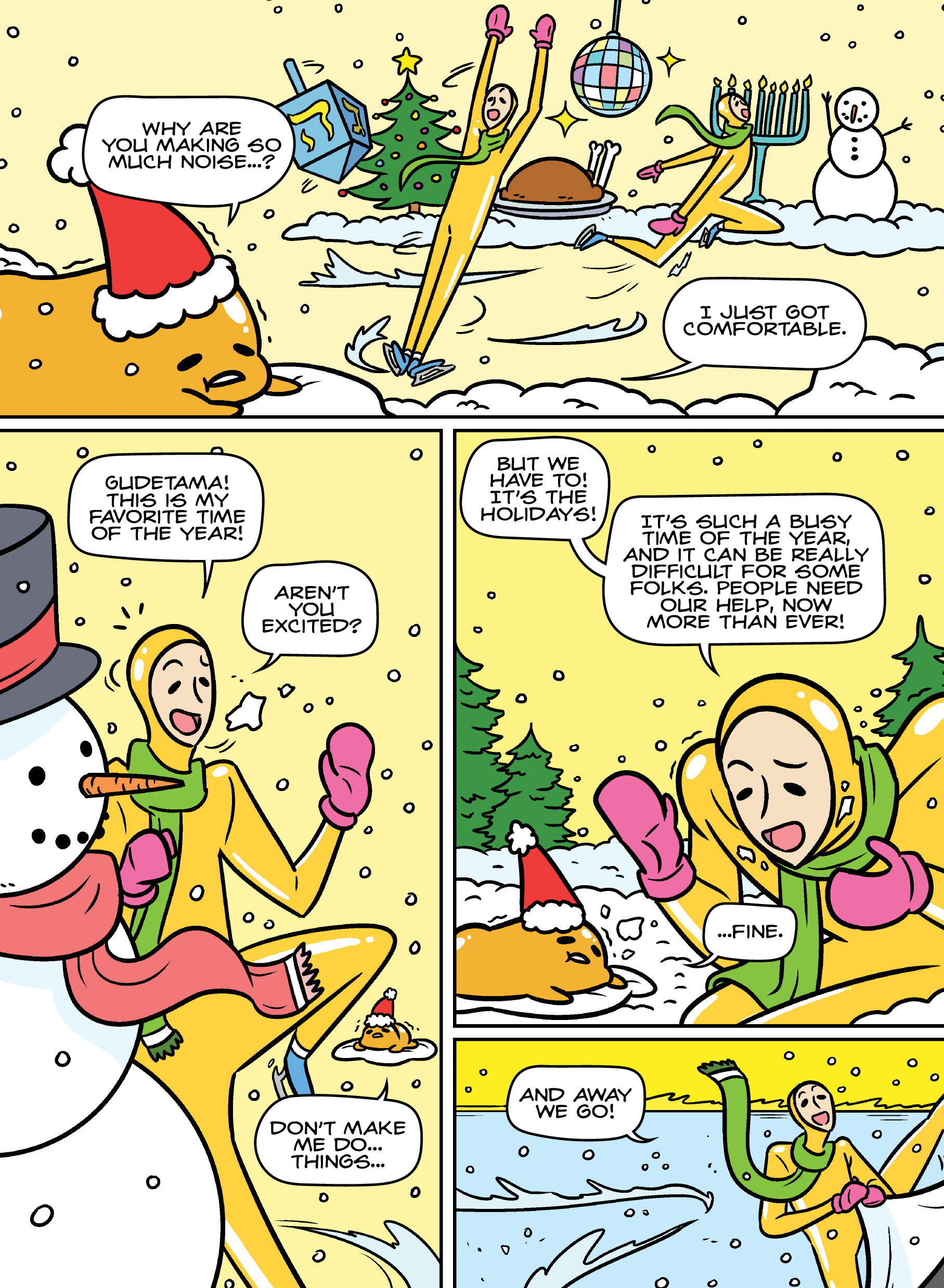 Read online Gudetama comic -  Issue # Surviving the Holidays - 6