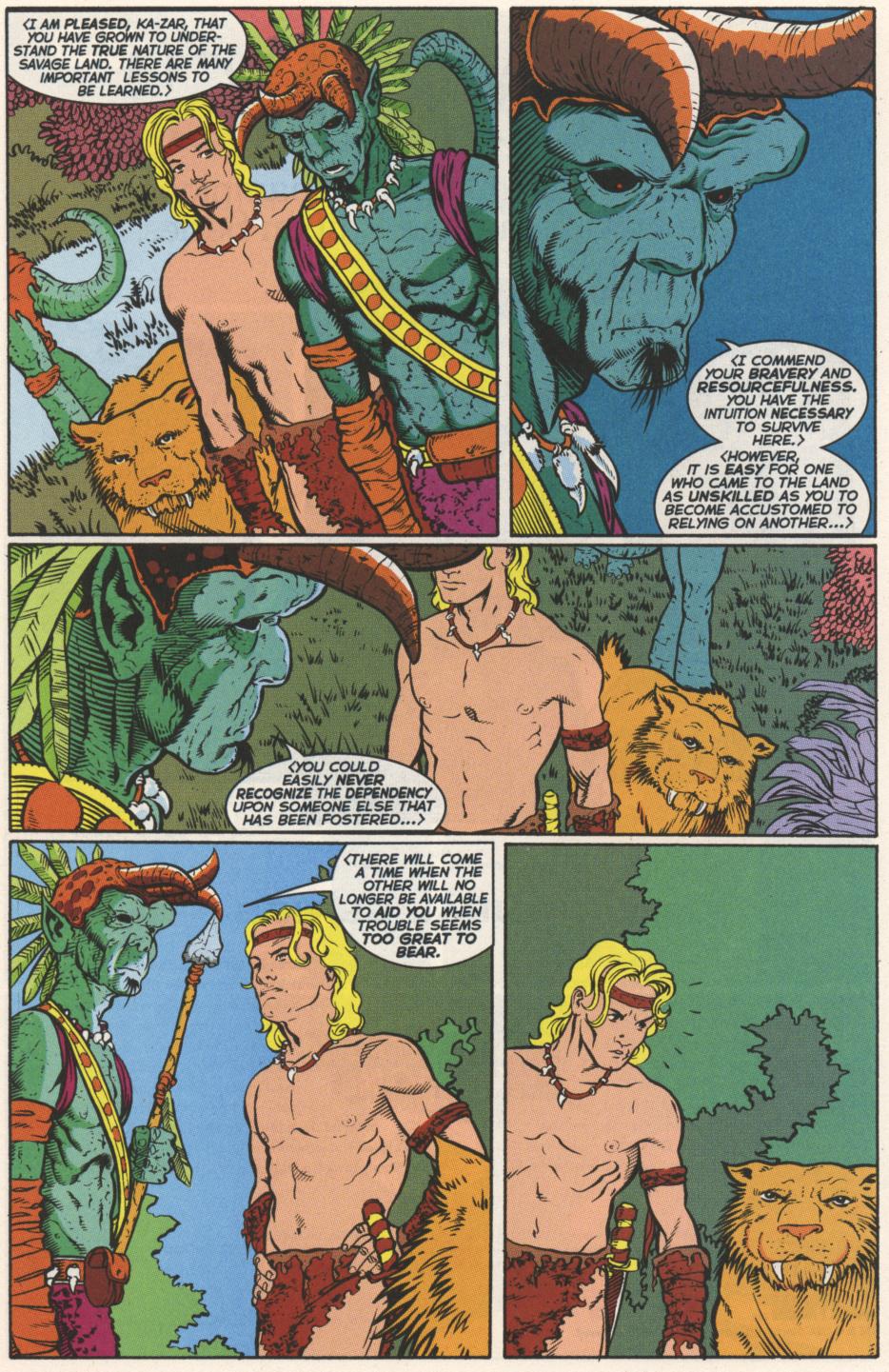 Read online Ka-Zar (1997) comic -  Issue #-1 - 10