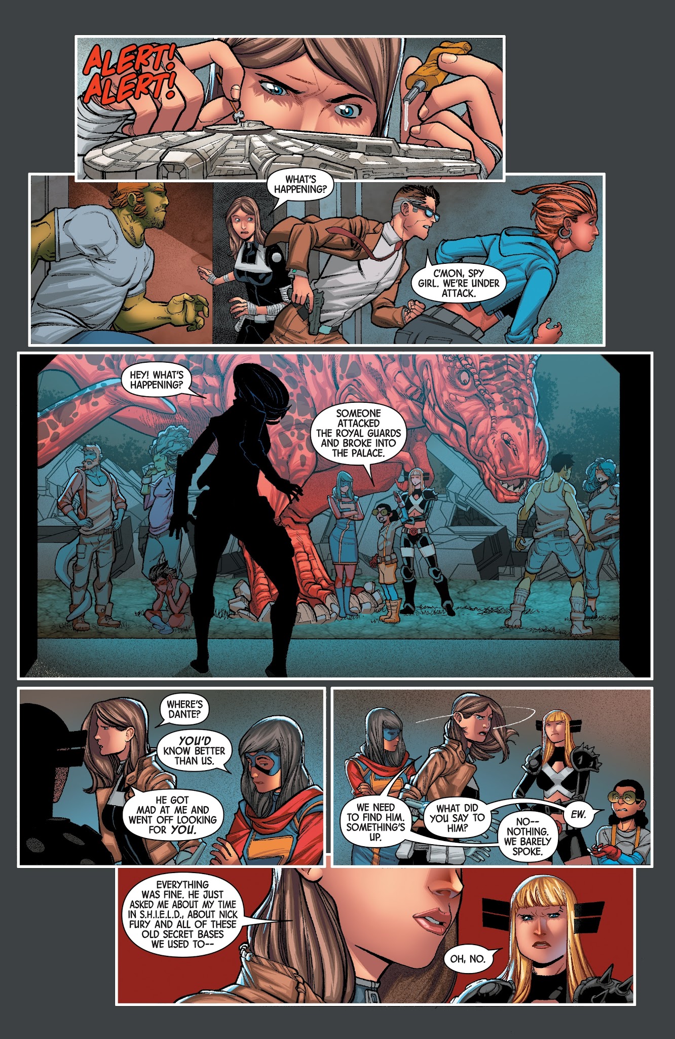 Read online Secret Warriors (2017) comic -  Issue #10 - 21