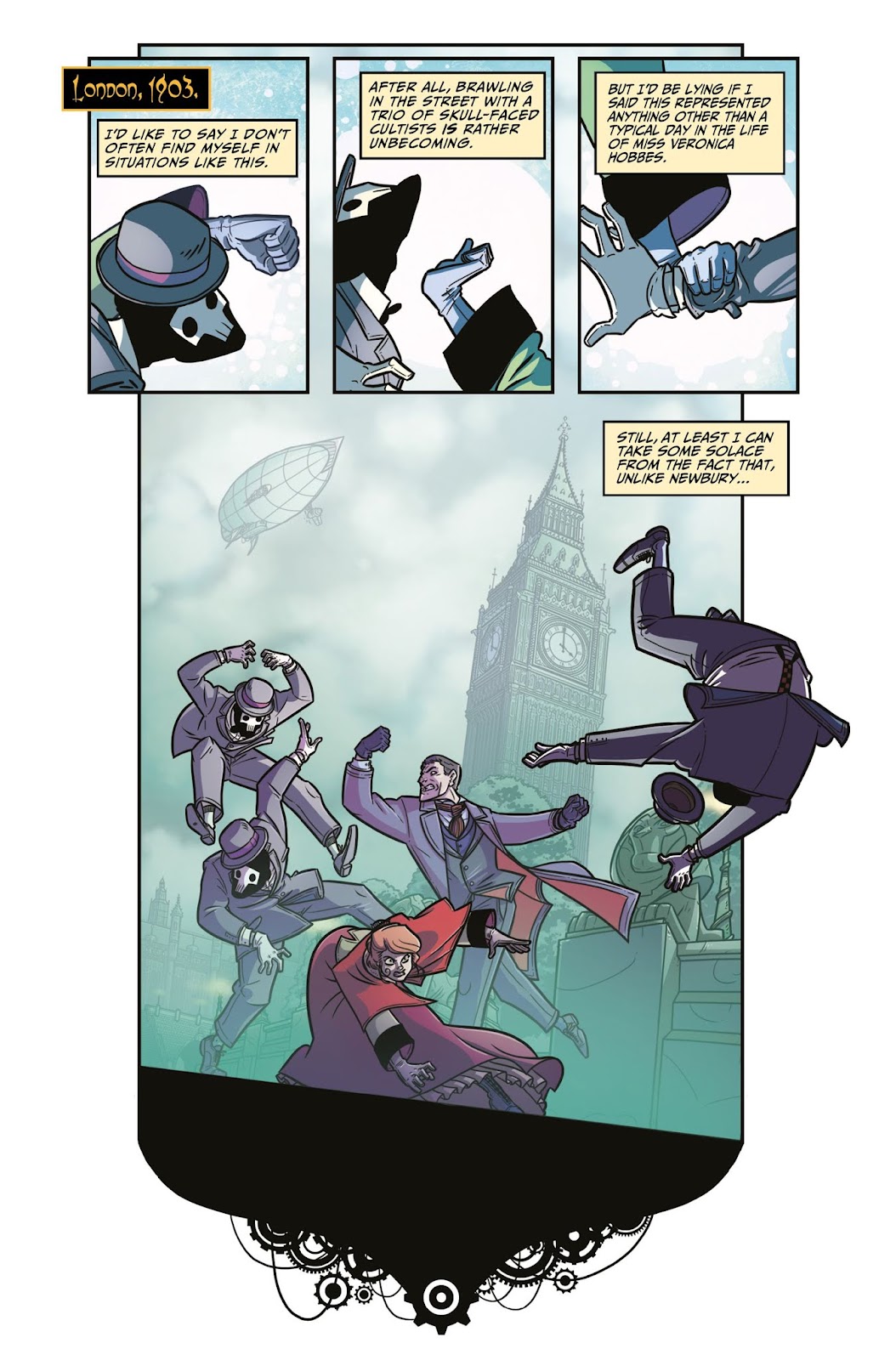 Newbury & Hobbes: The Undying issue 1 - Page 5