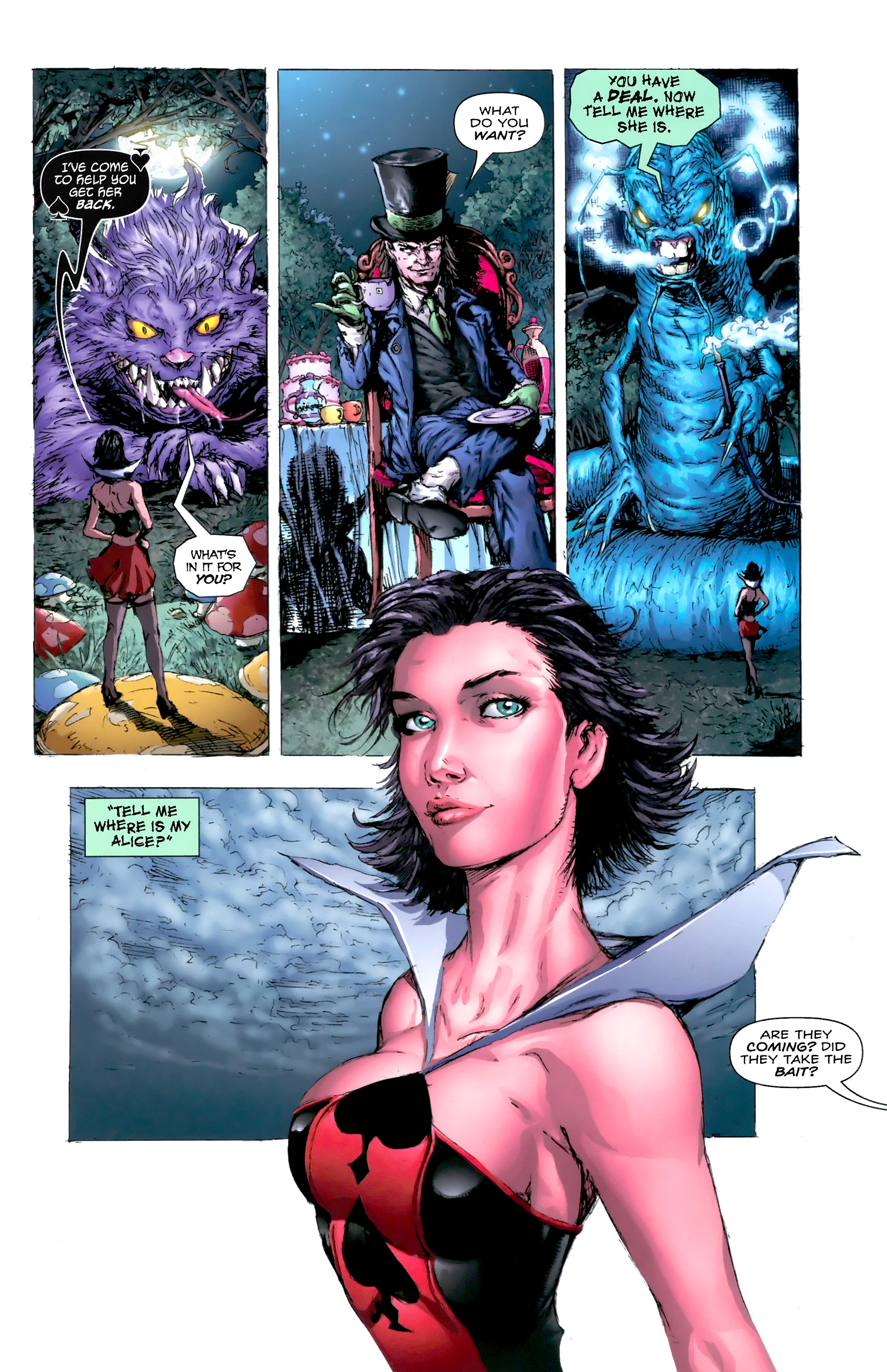 Read online Grimm Fairy Tales presents Alice in Wonderland comic -  Issue #5 - 20