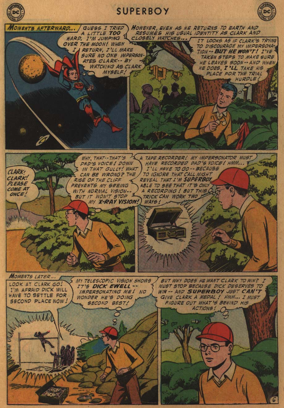 Read online Superboy (1949) comic -  Issue #50 - 7