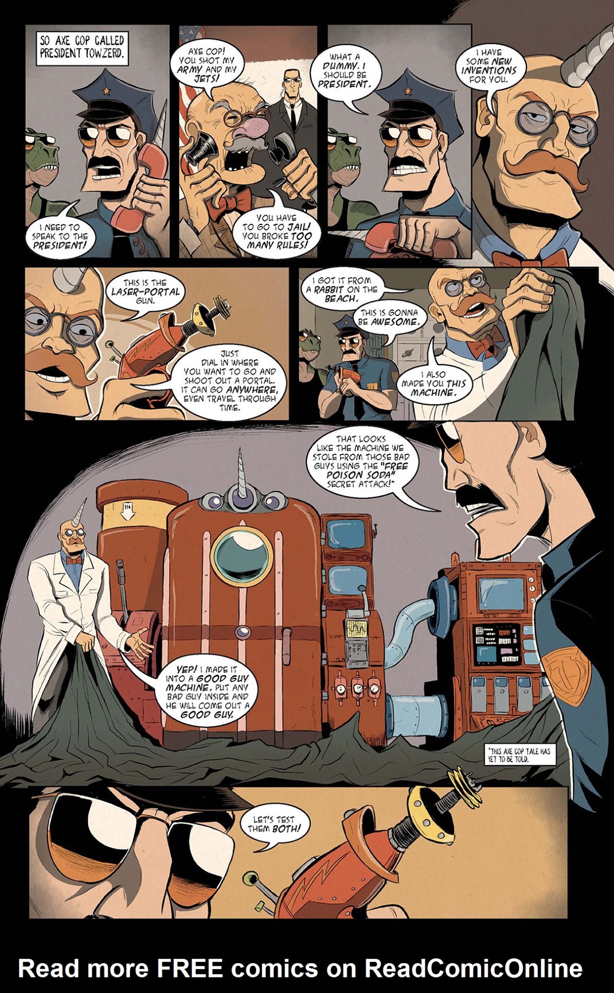 Read online Axe Cop comic -  Issue # TPB 2 - 23