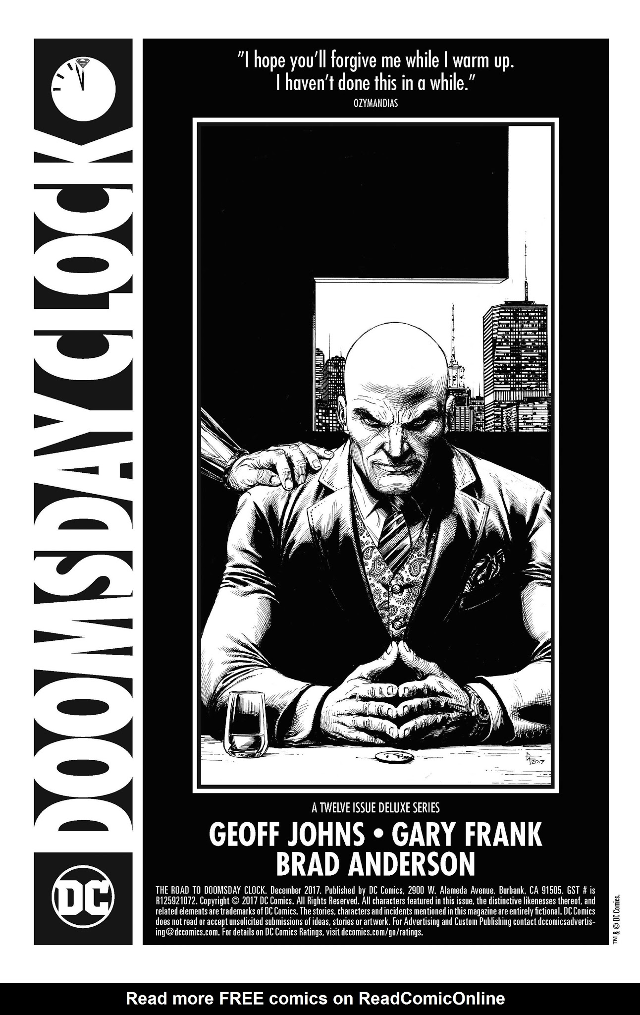 Read online The Road to Doomsday Clock comic -  Issue # _Ashcan - 11