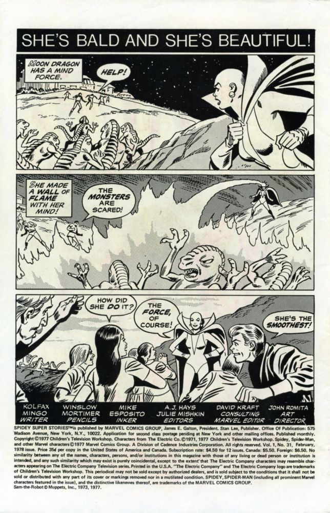 Read online Spidey Super Stories comic -  Issue #31 - 2