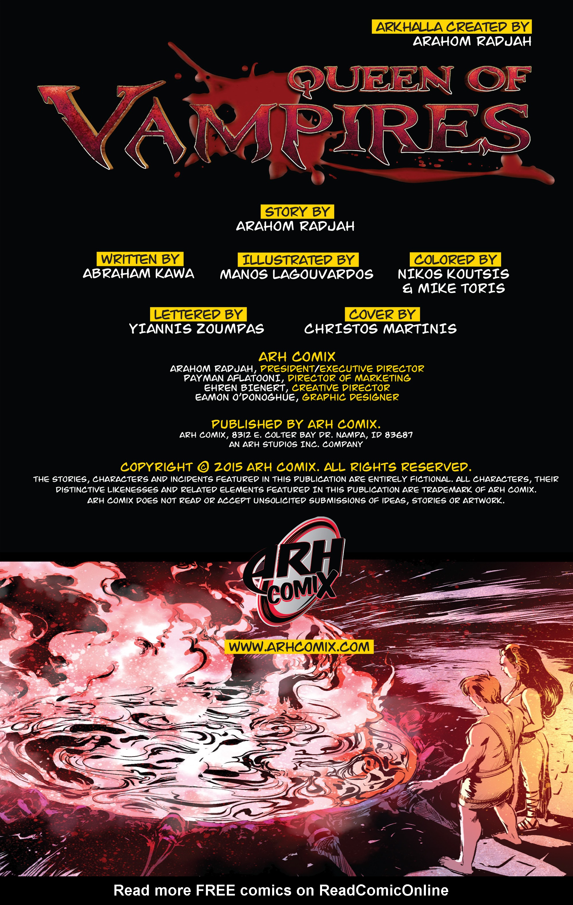 Read online Queen of Vampires comic -  Issue #4 - 2