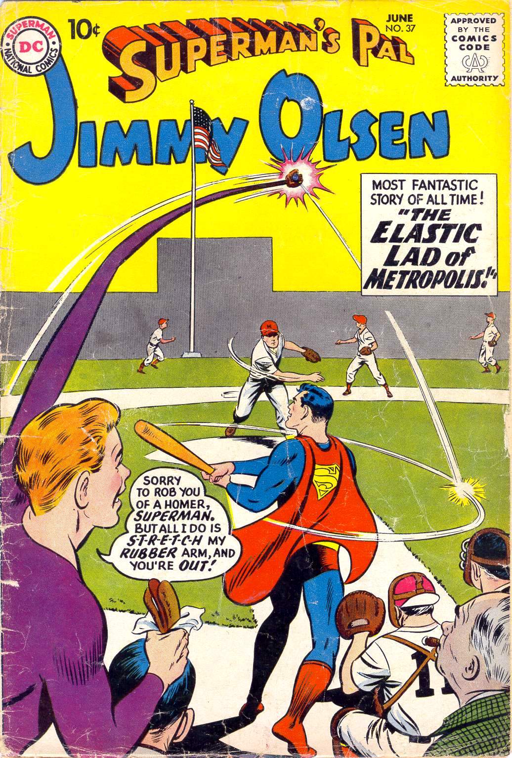 Read online Superman's Pal Jimmy Olsen comic -  Issue #37 - 1