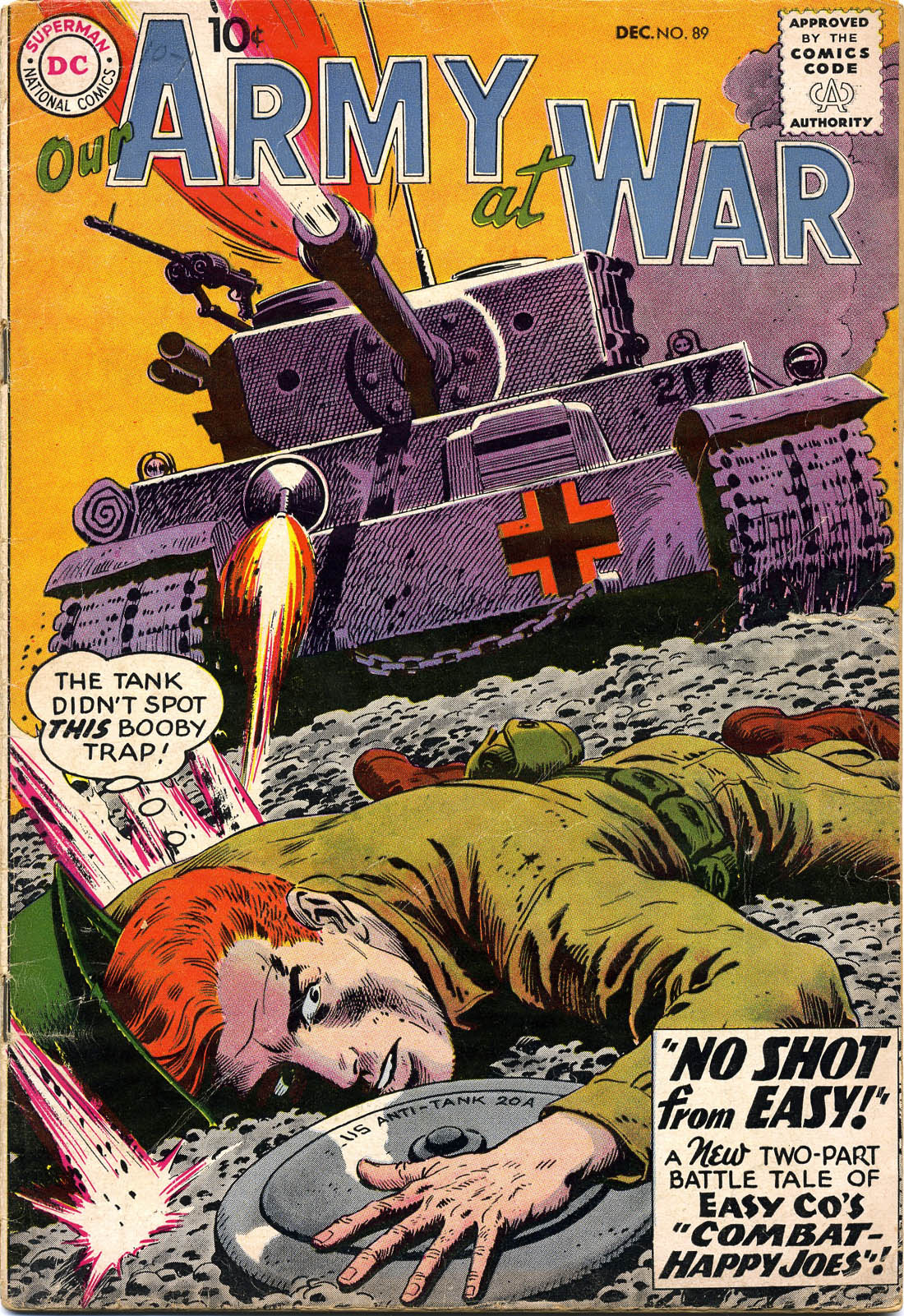 Read online Our Army at War (1952) comic -  Issue #89 - 1