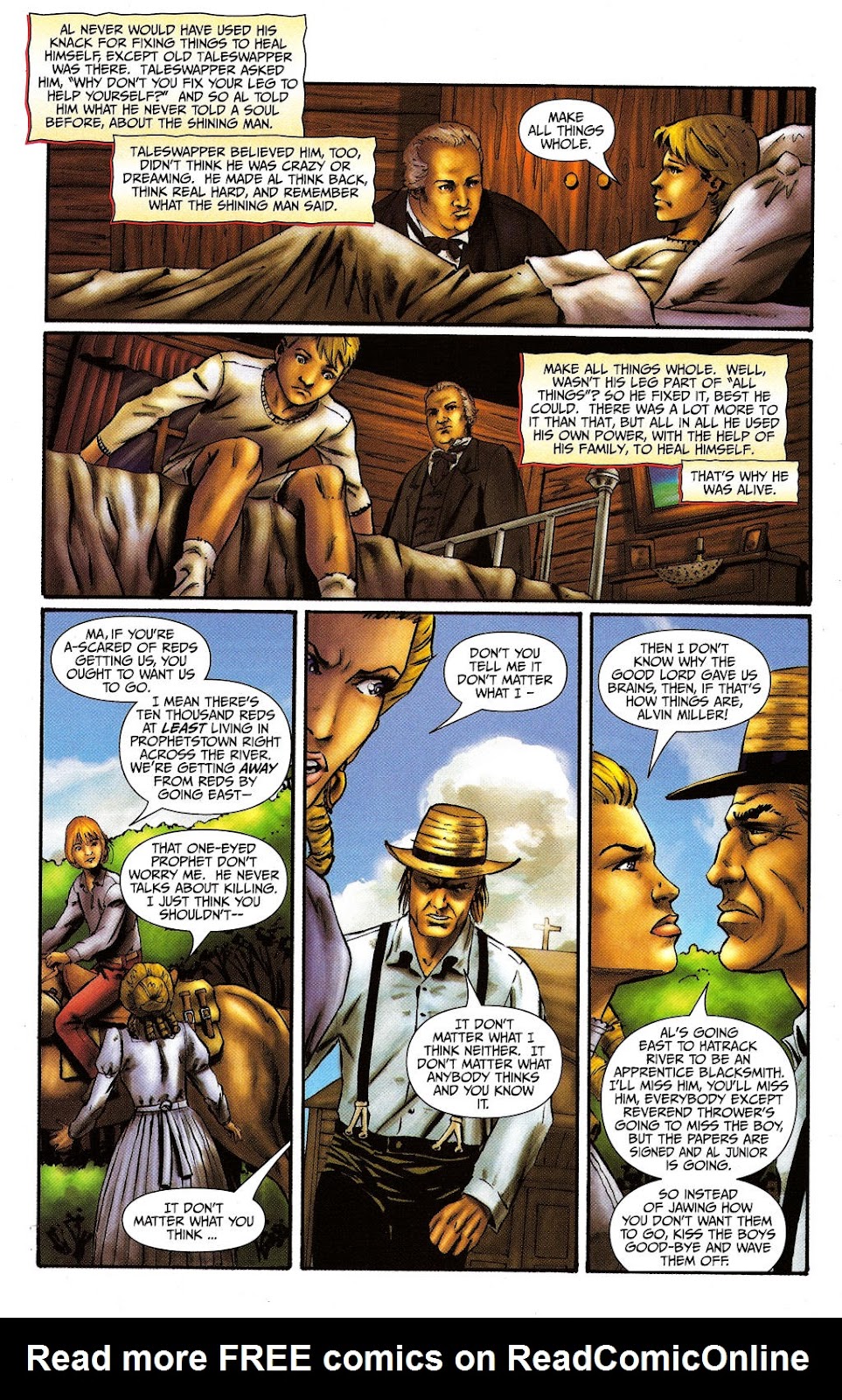 Red Prophet: The Tales of Alvin Maker issue 4 - Page 14