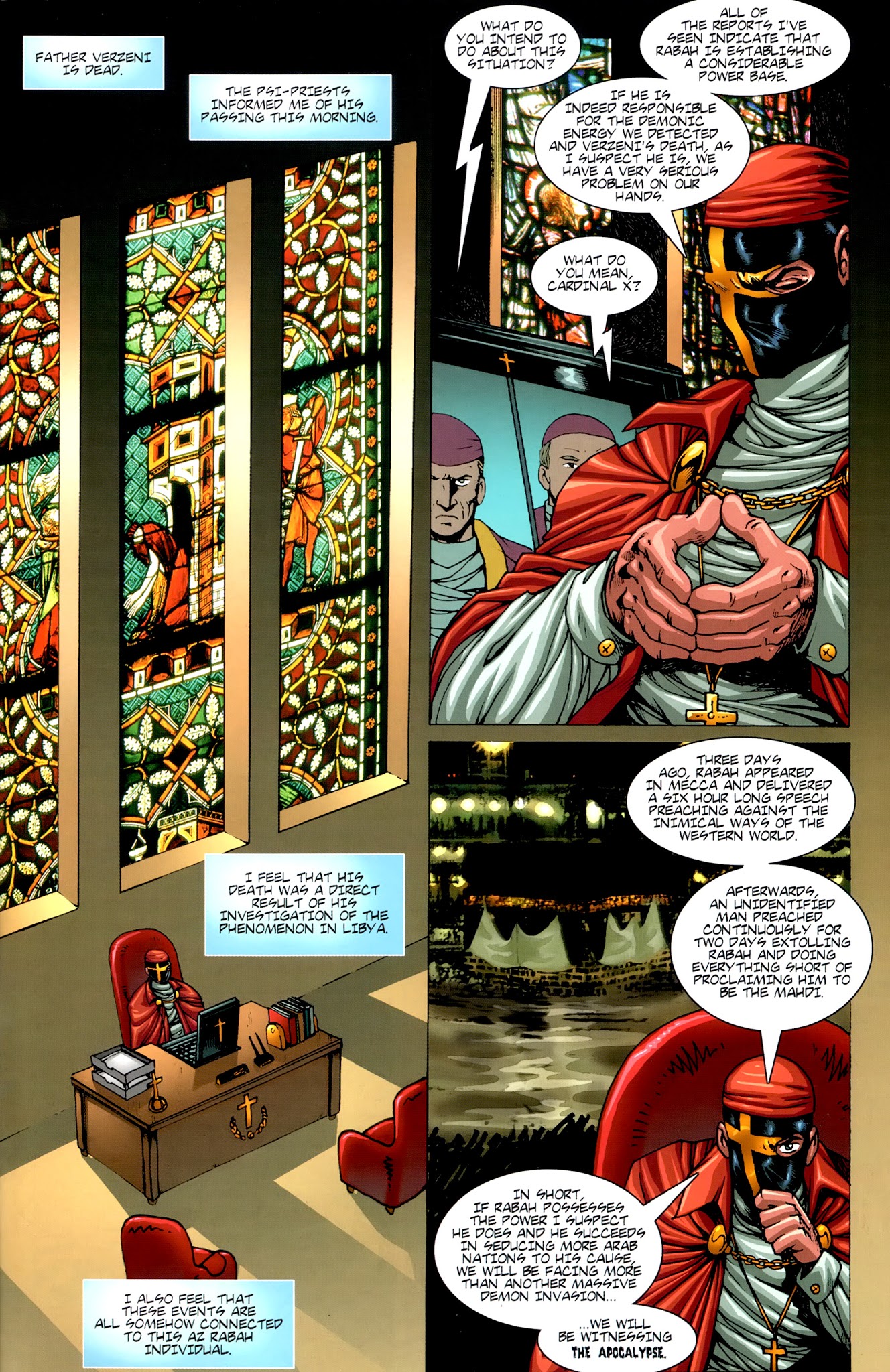 Read online Warrior Nun Areala (1999) comic -  Issue #3 - 5