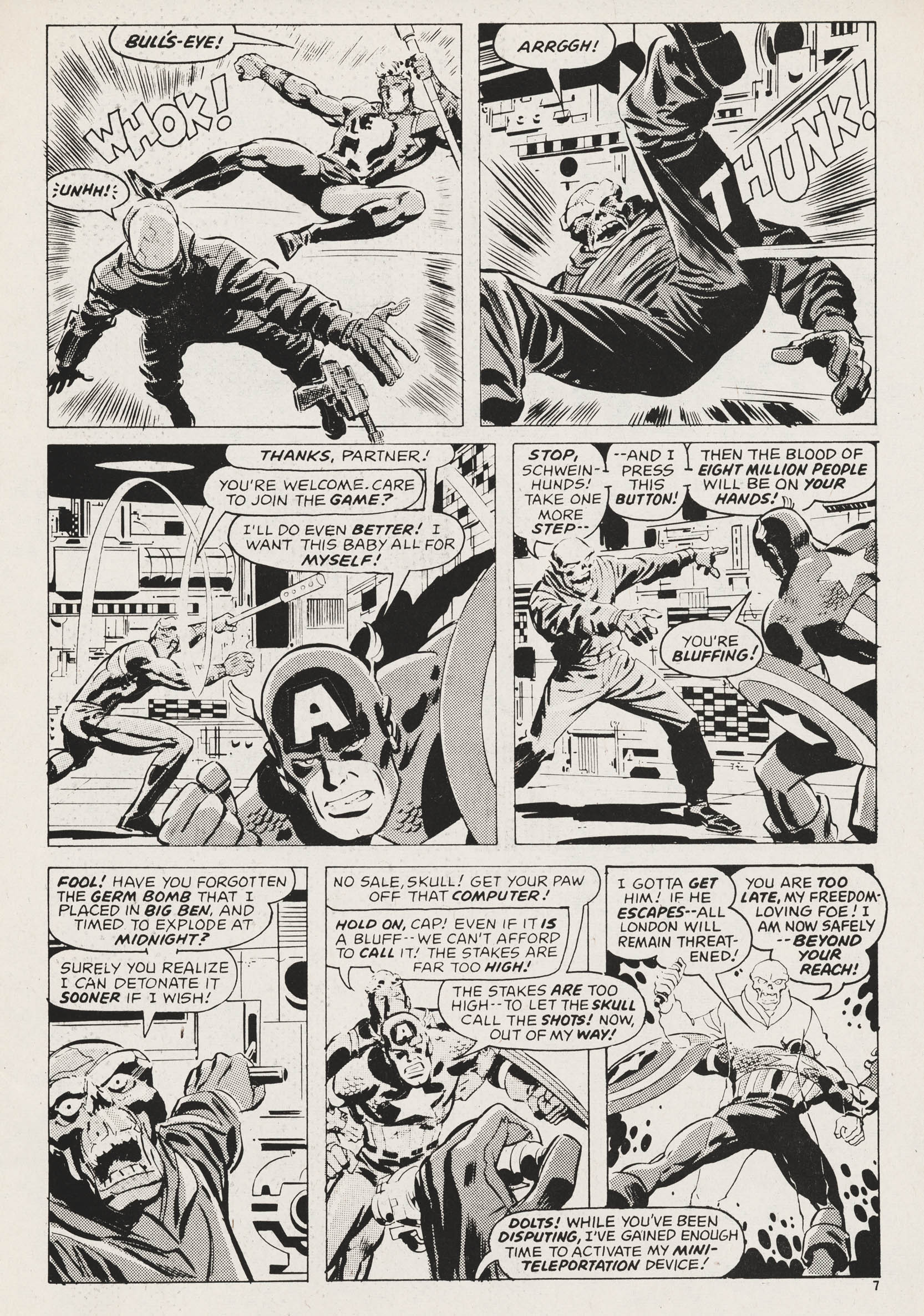 Read online Captain Britain (1976) comic -  Issue #25 - 7